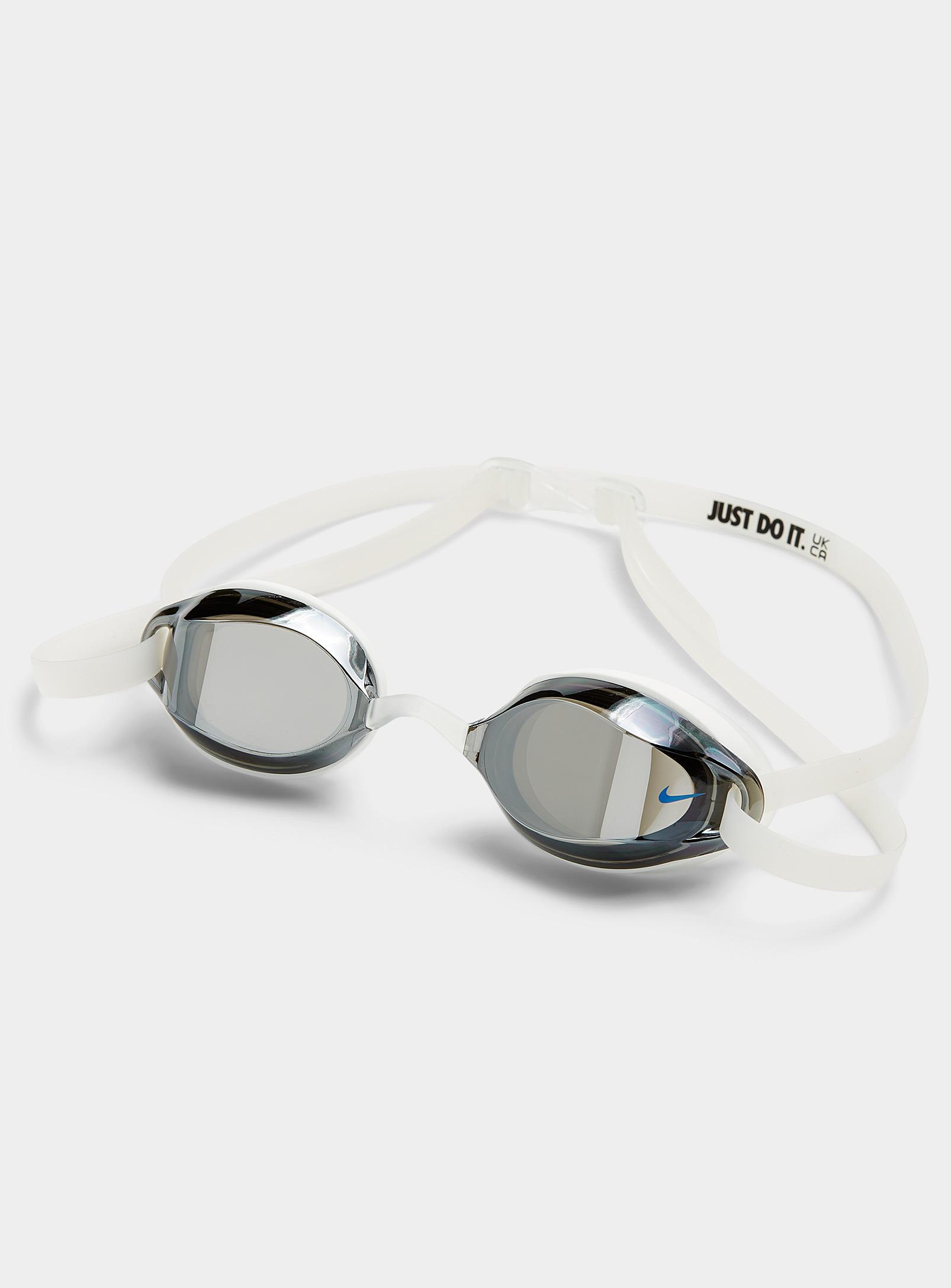 Nike Legacy Mirrored Swim goggles Latex Free in Metallic Lyst