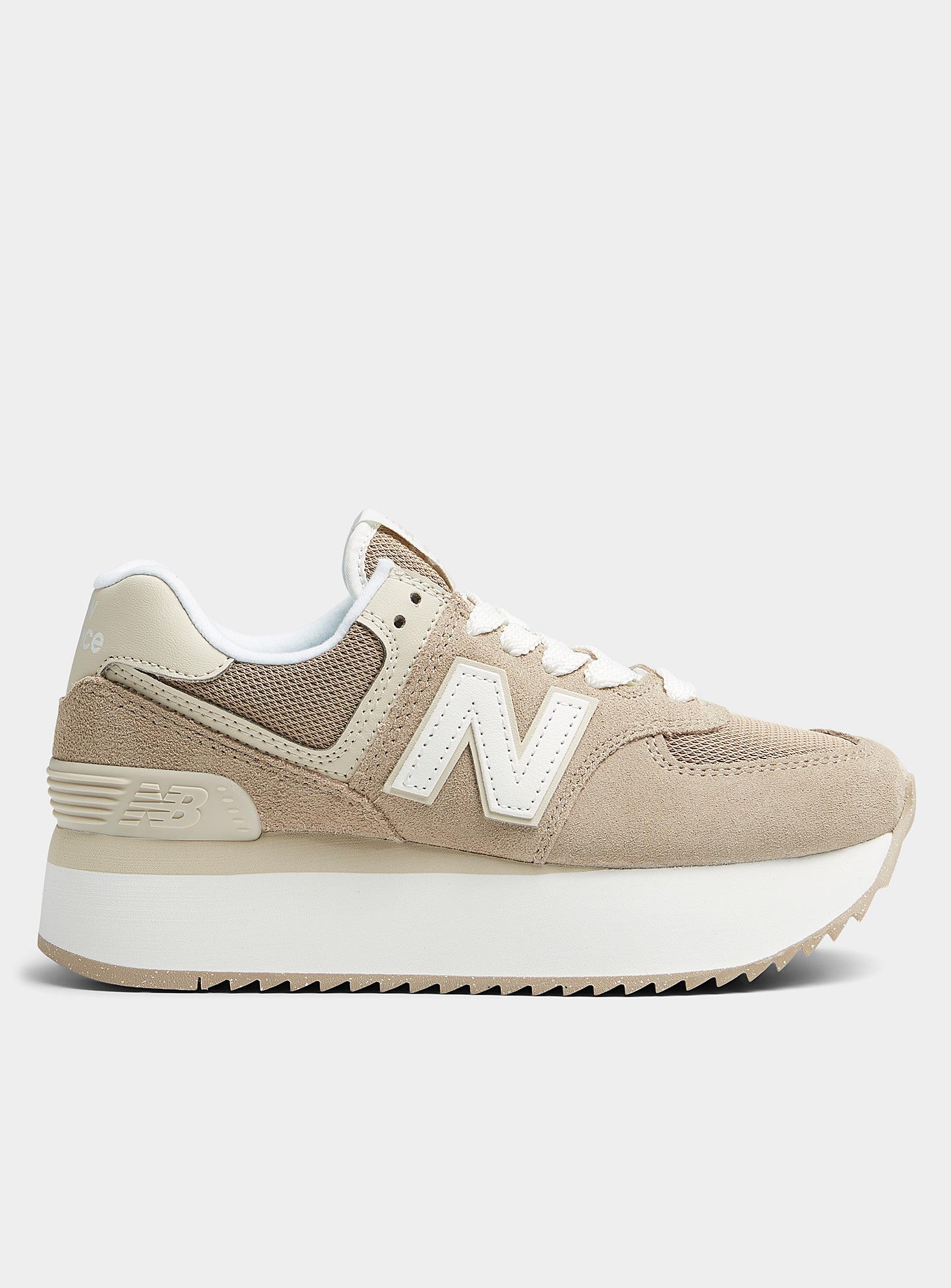 New Balance 574+ Platform Sneakers Women in Natural Lyst Canada