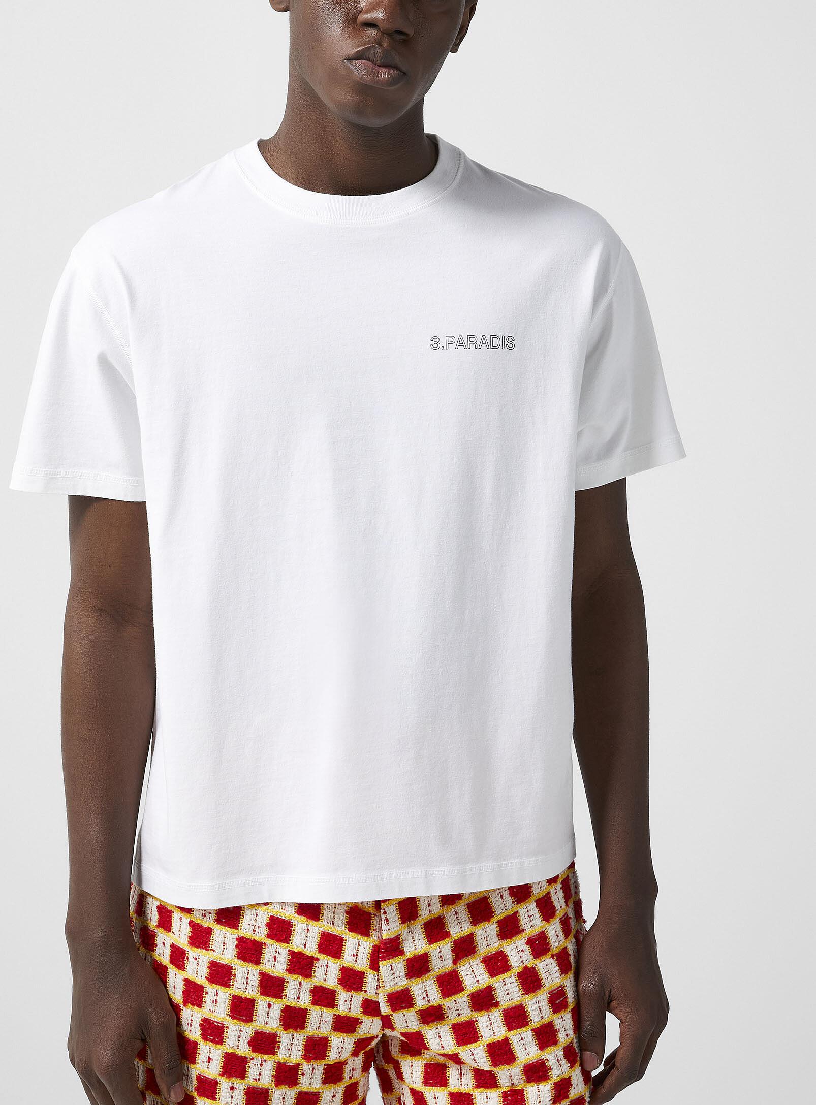 Tシャツ・カットソー PARADIS3 3.PARADIS X EDGAR PLANS T-SHIRT (SS2491_WHITE) 3.PARADIS X Edgar Plans Graphic Tee in White for Men | Lyst