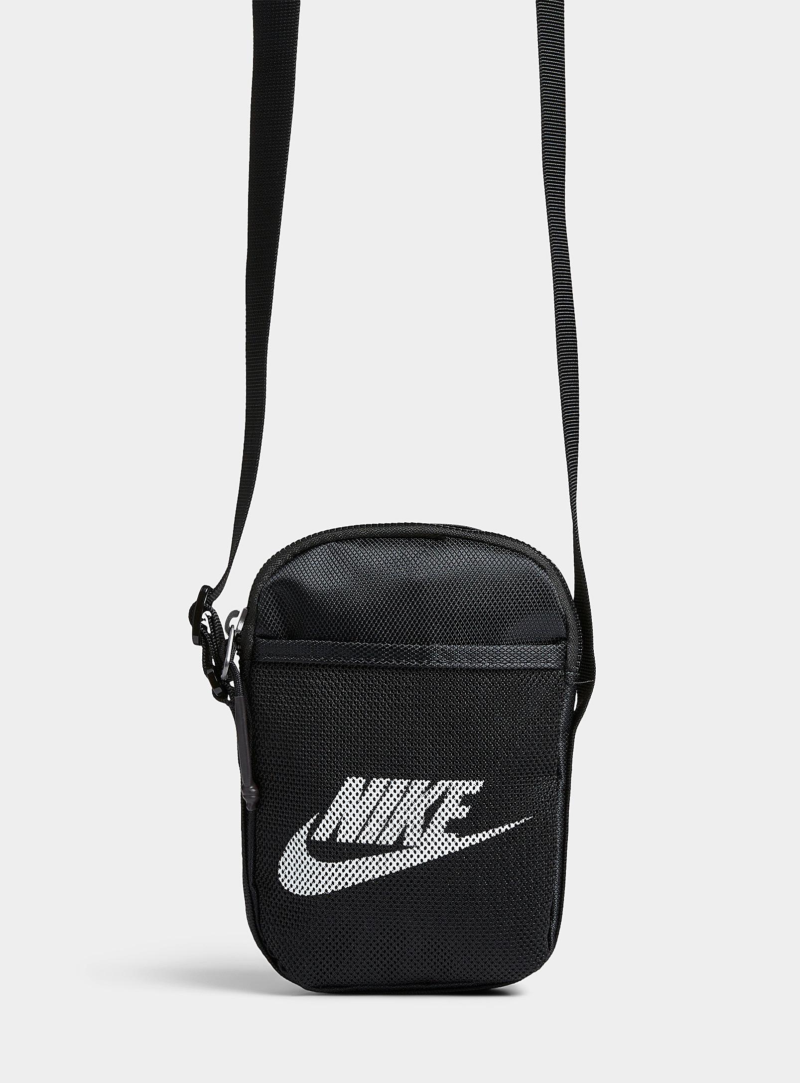 Nike Small Heritage Shoulder Bag in White for Men | Lyst