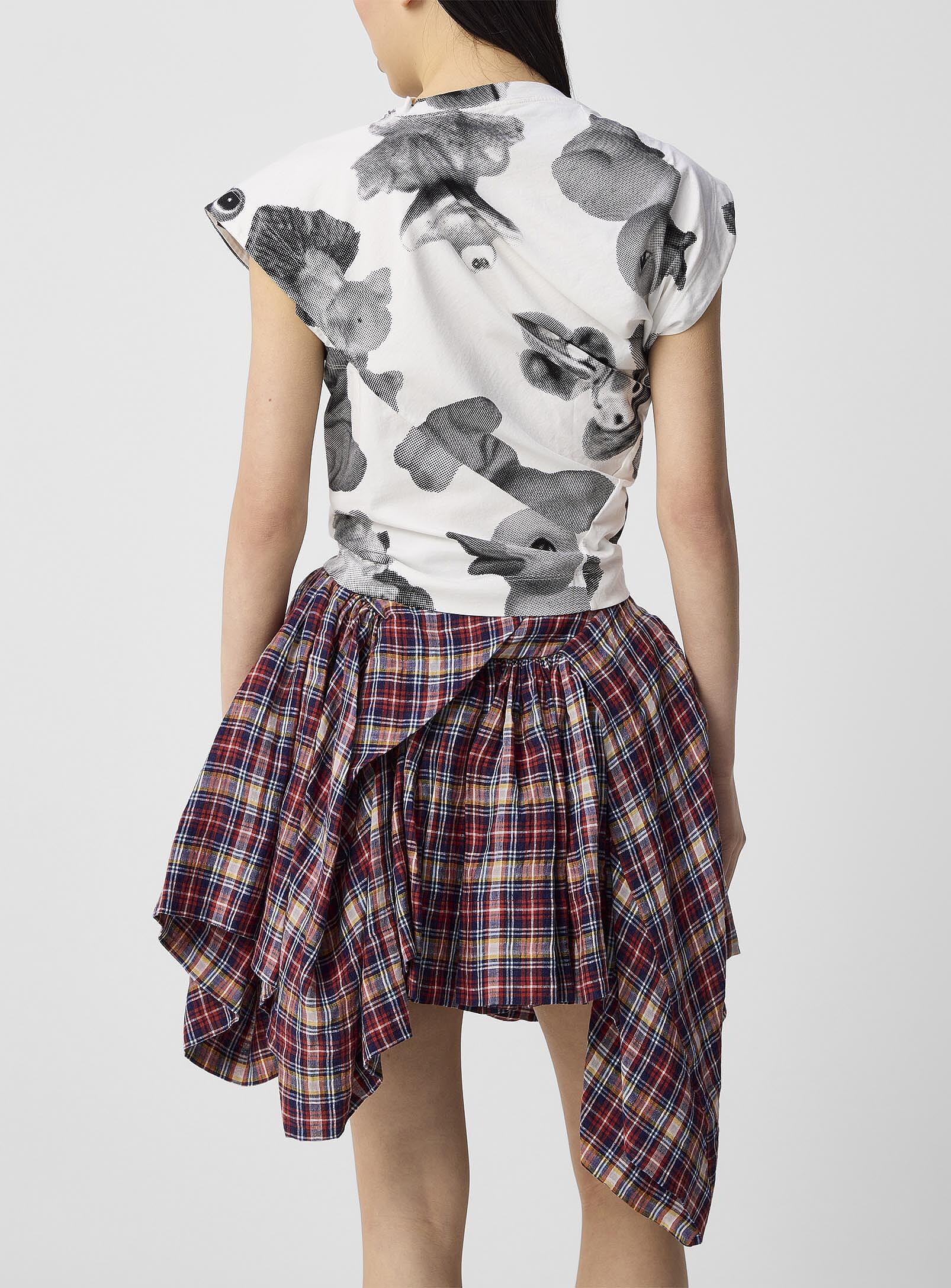 ★Vivienne Westwood★フィギュア Hebo トップス Hebo Top in WHITE | Vivienne Westwood®