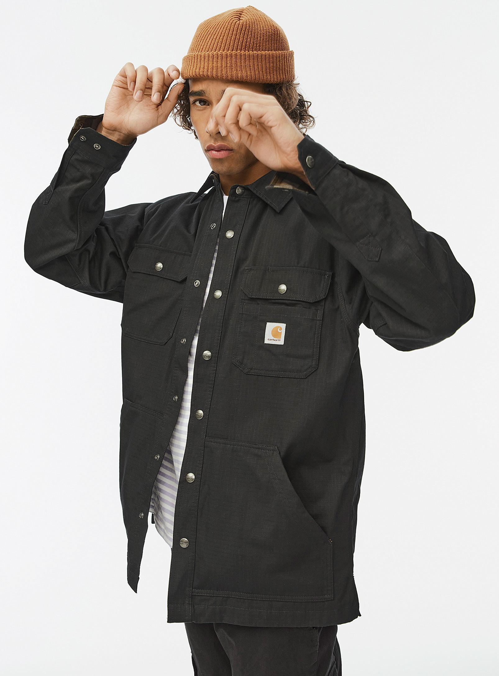 Carhartt Ripstop Worker Overshirt in Black for Men | Lyst Canada