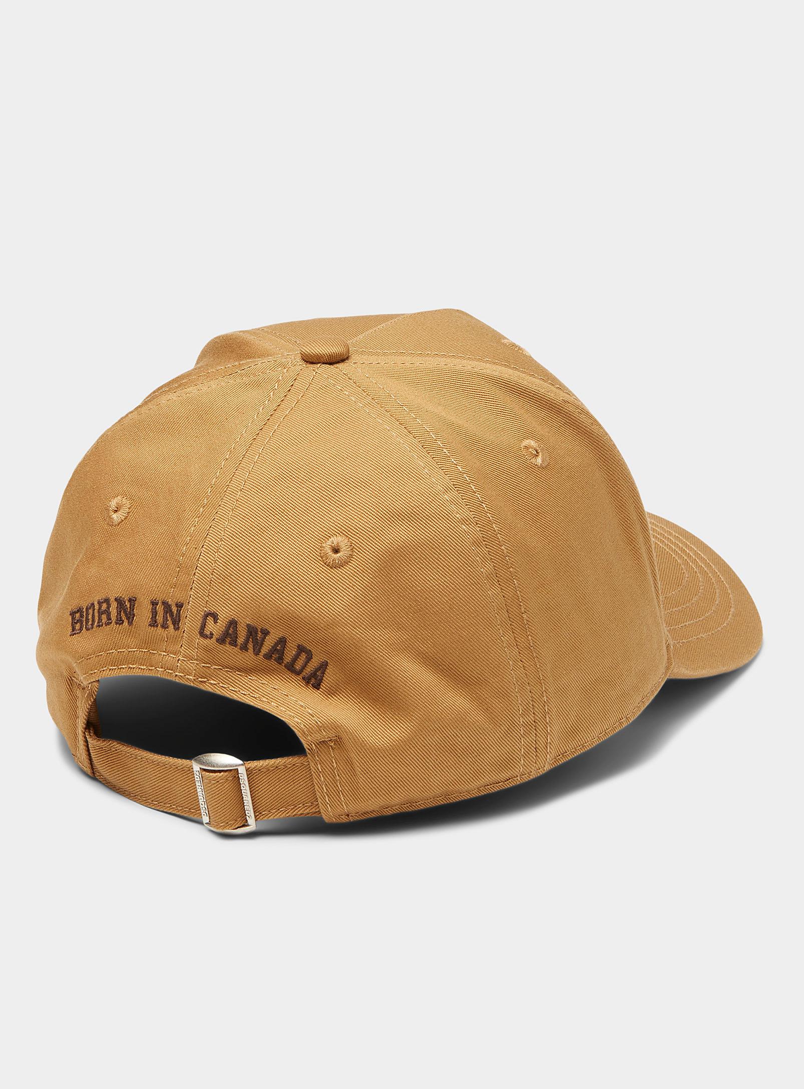 DSquared² Cotton Vintage Crest Cap in 
