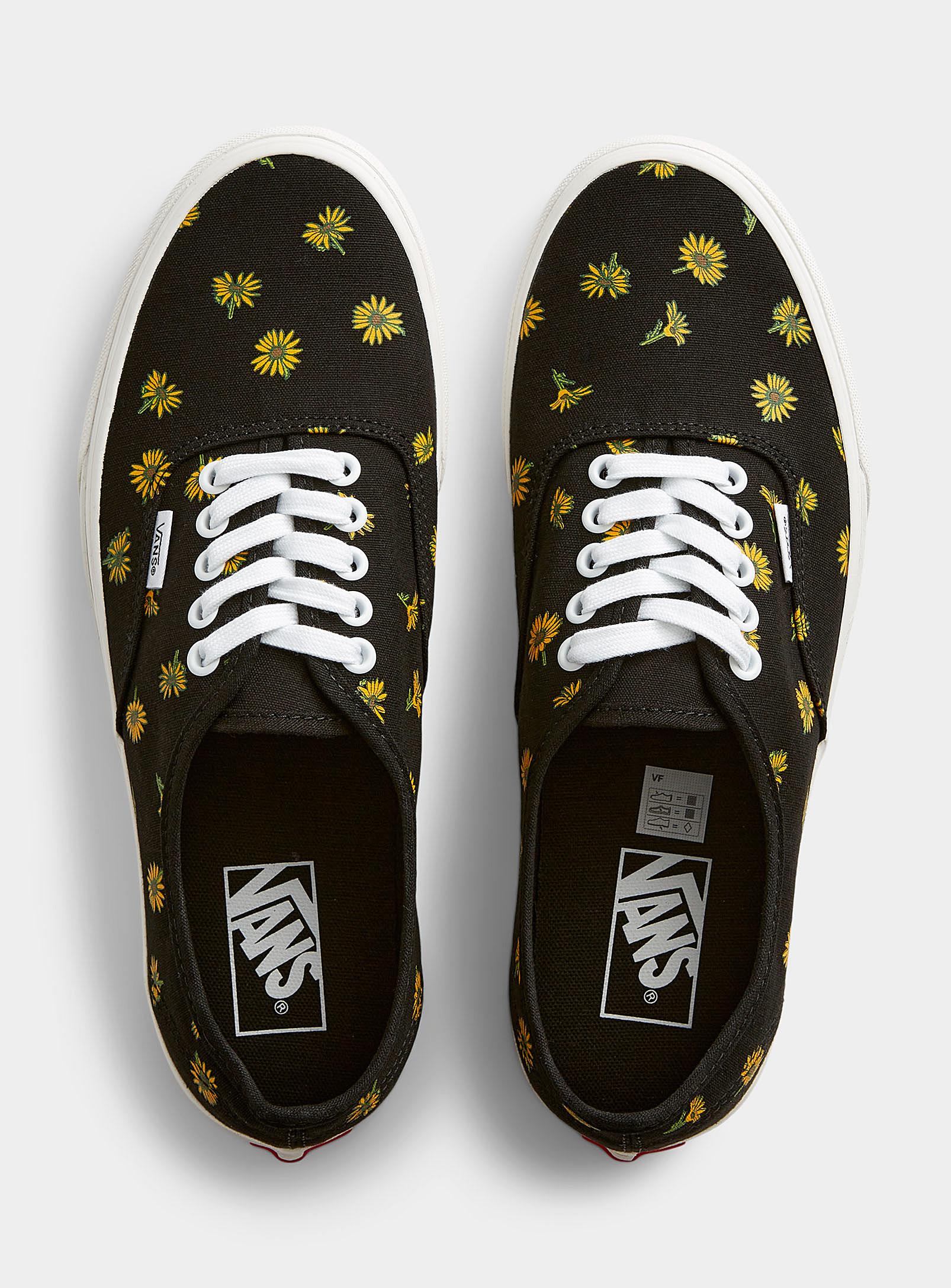 audible ensillar barro Vans Sunflower Authentic Sneakers Men in Black for Men | Lyst