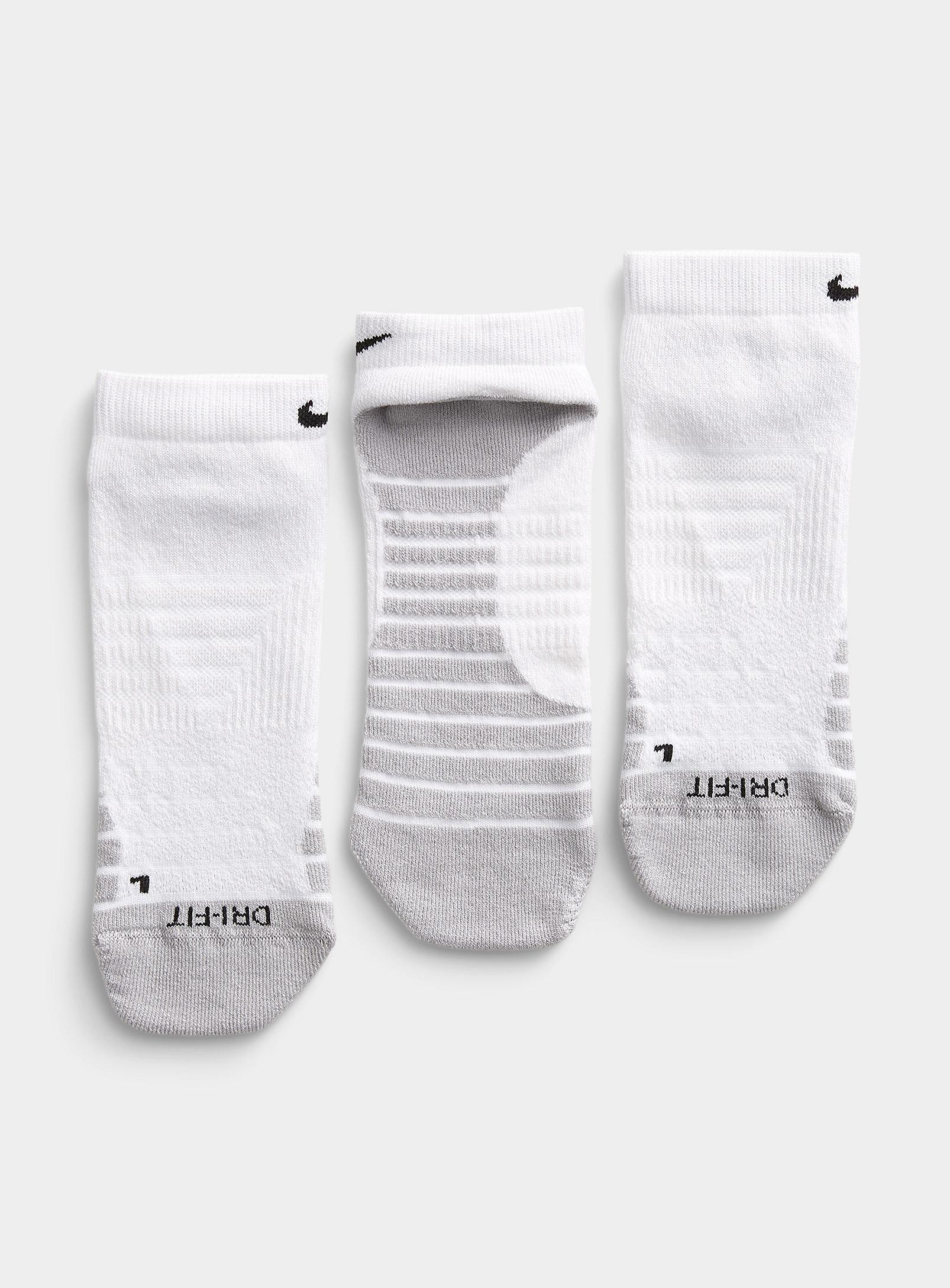 Nike Everyday Max Padded Ankle Socks Set Of 3 in White | Lyst