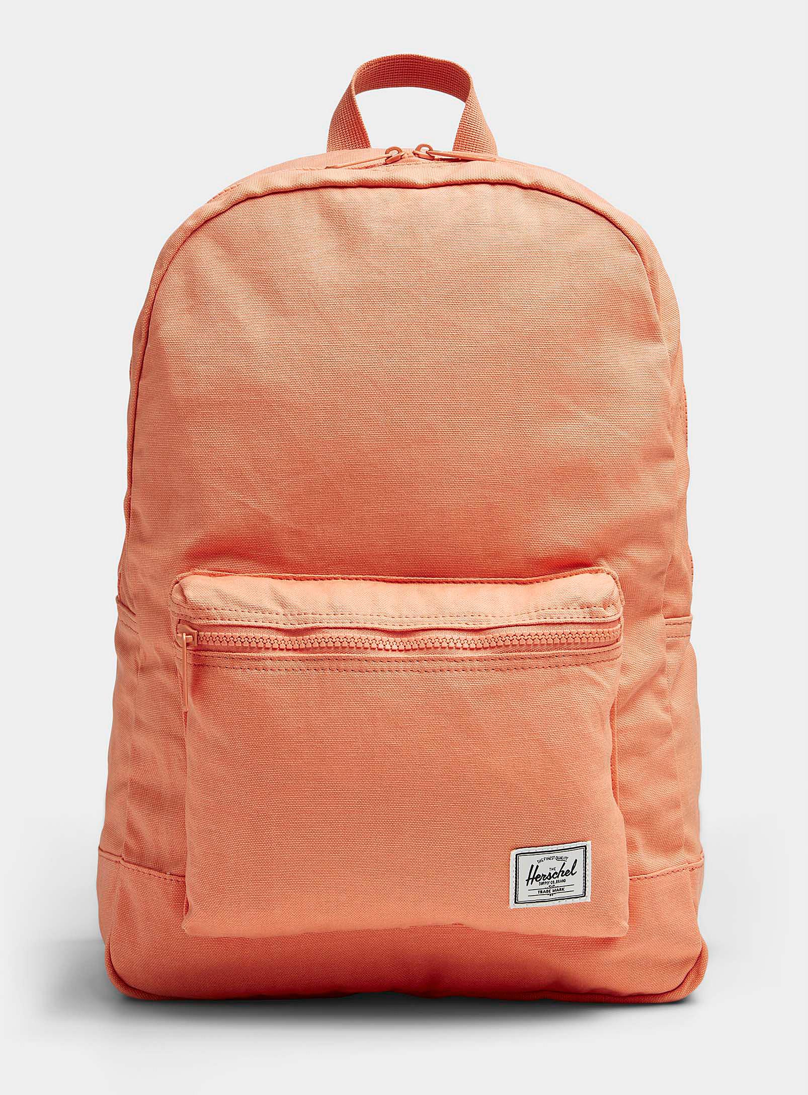 Herschel Supply Co. Daypack Washed Cotton Backpack in Orange | Lyst