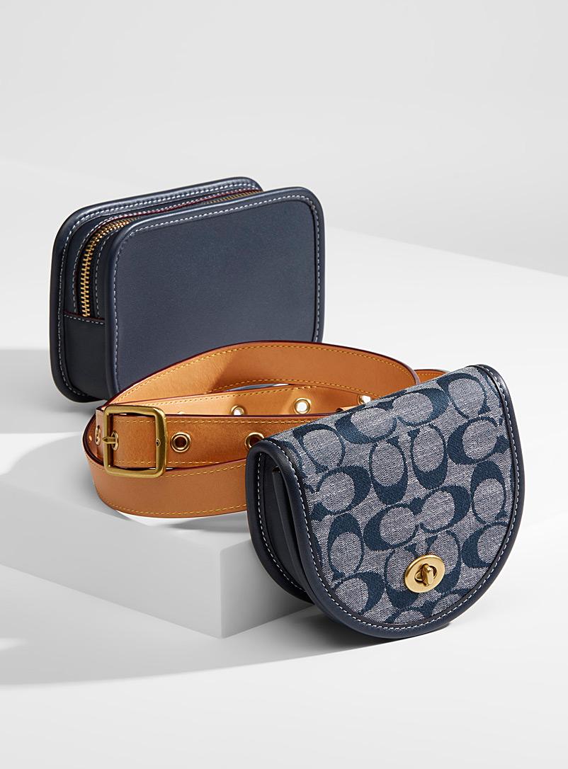 coach turnlock belt bolsa