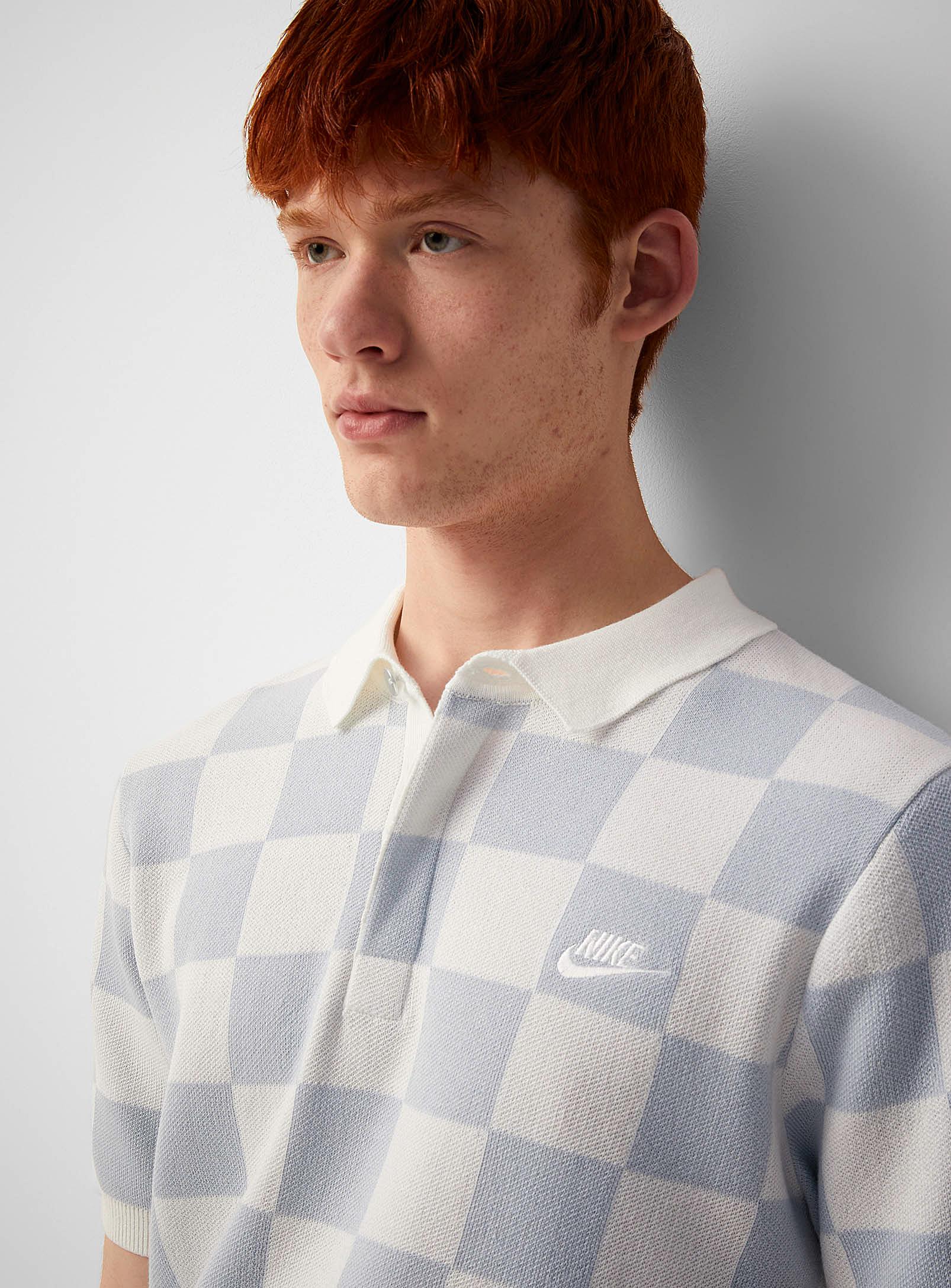 Nike checkerboard shirt new arrivals
