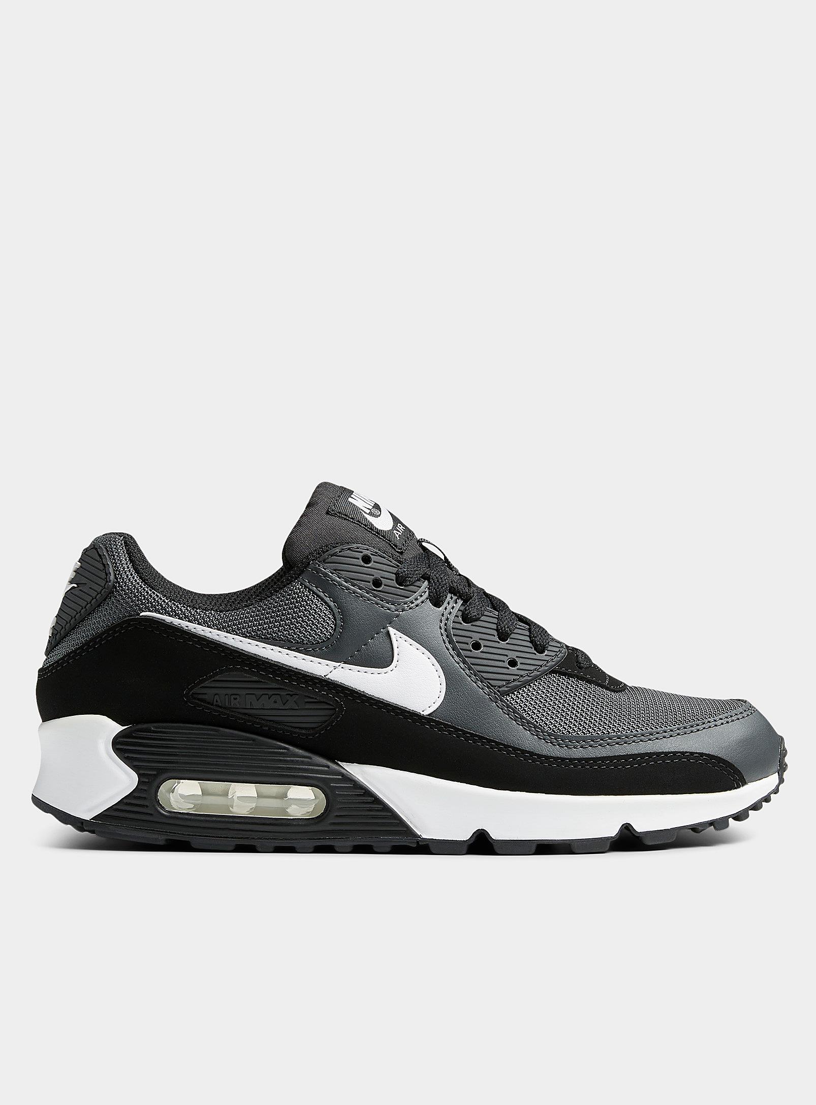 Nike Air Max 90 Sneakers Men In Black For Men Lyst nike-air-max-90-sneakers-men-in-black-for-men-lyst