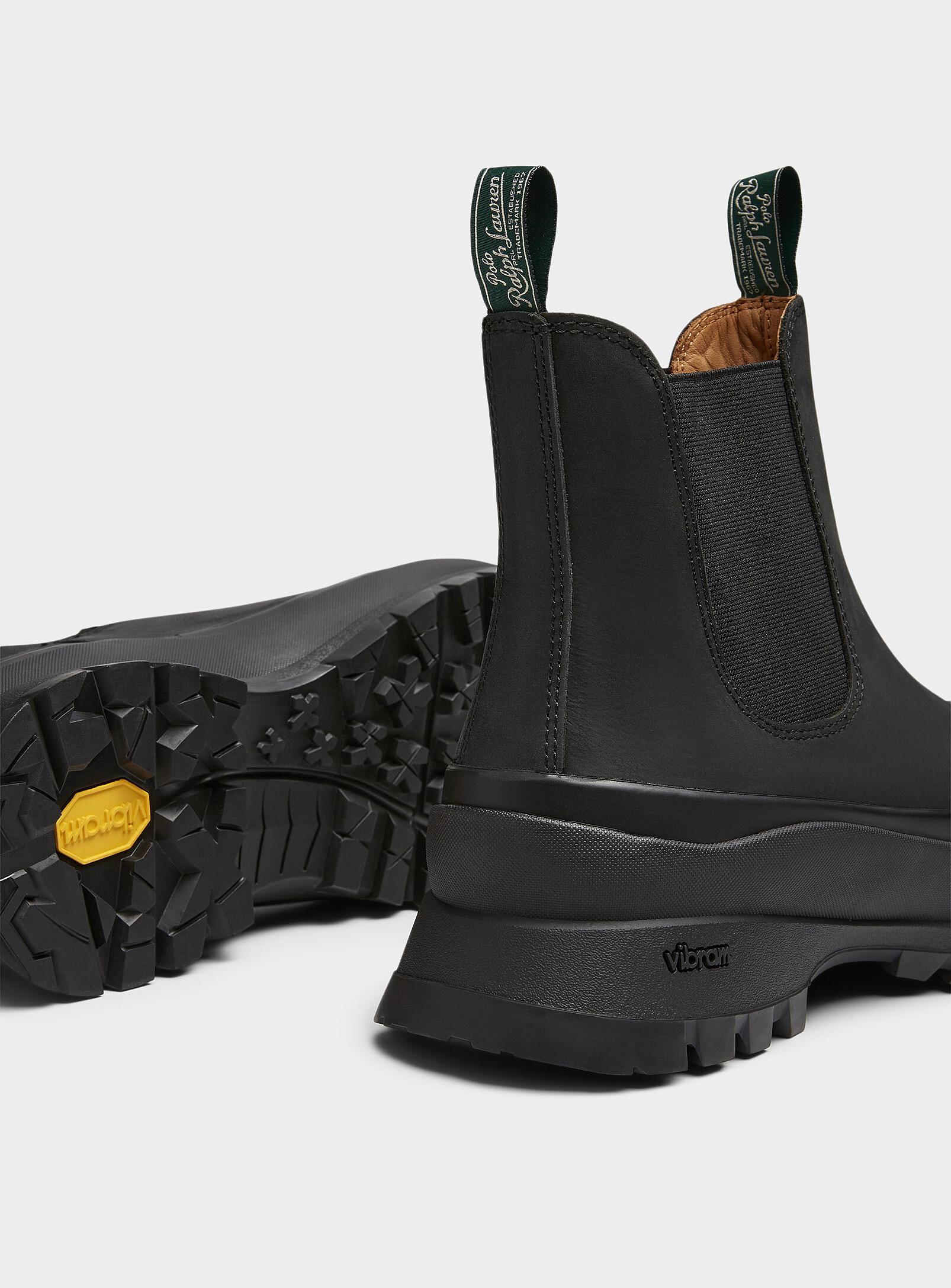 Polo Ralph Lauren Logan Chelsea Boots Men in Black for Men  display picture 3