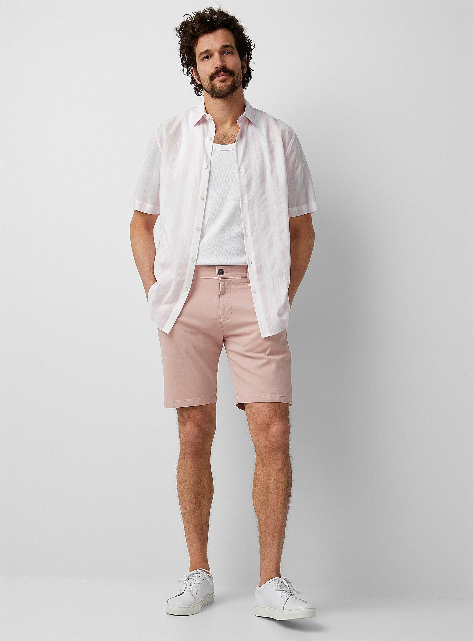Mavi Jacob Chino Short in Dusky Pink 