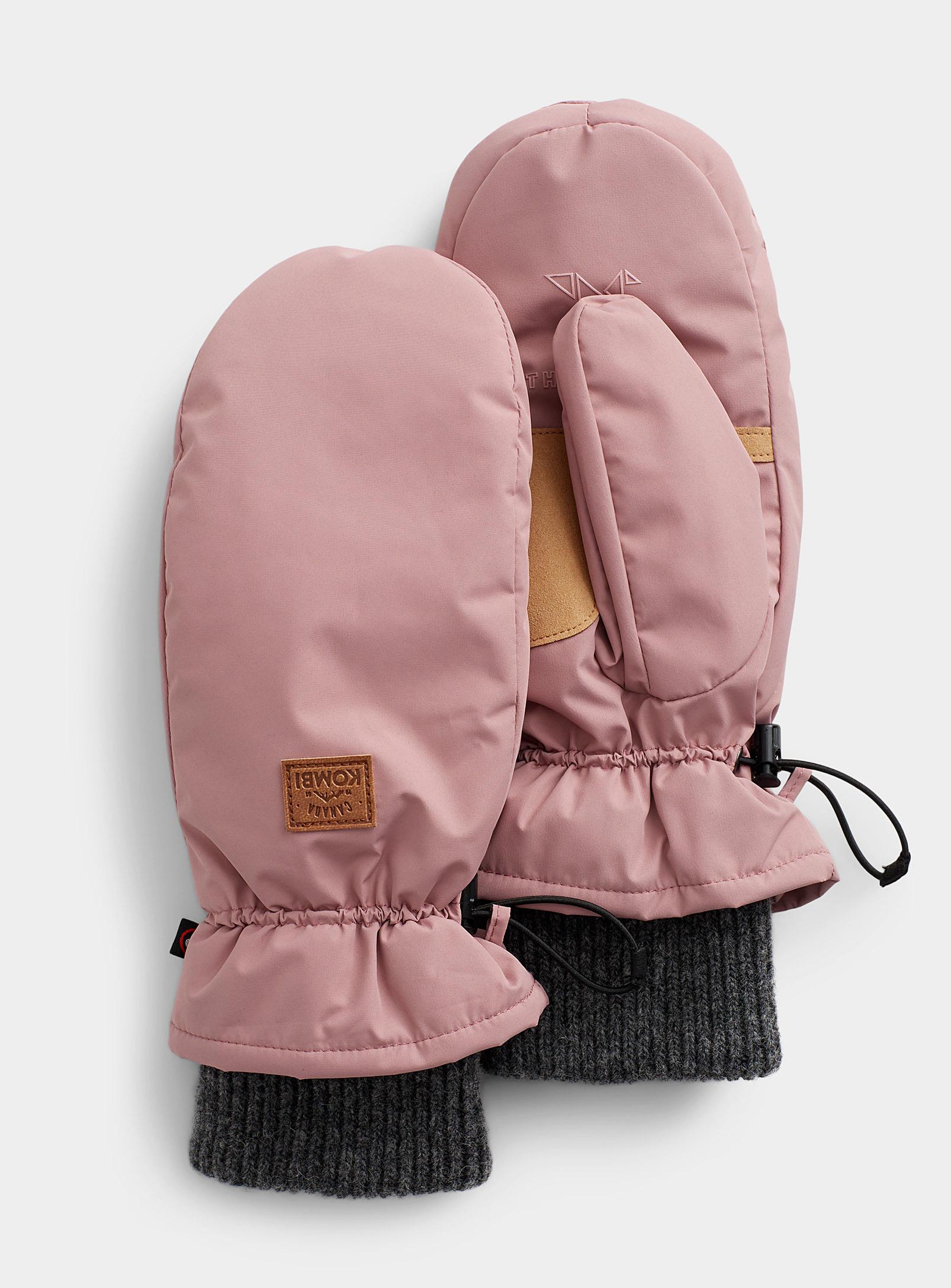 Kombi Touch Of Wool Insulated Mittens in Pink | Lyst