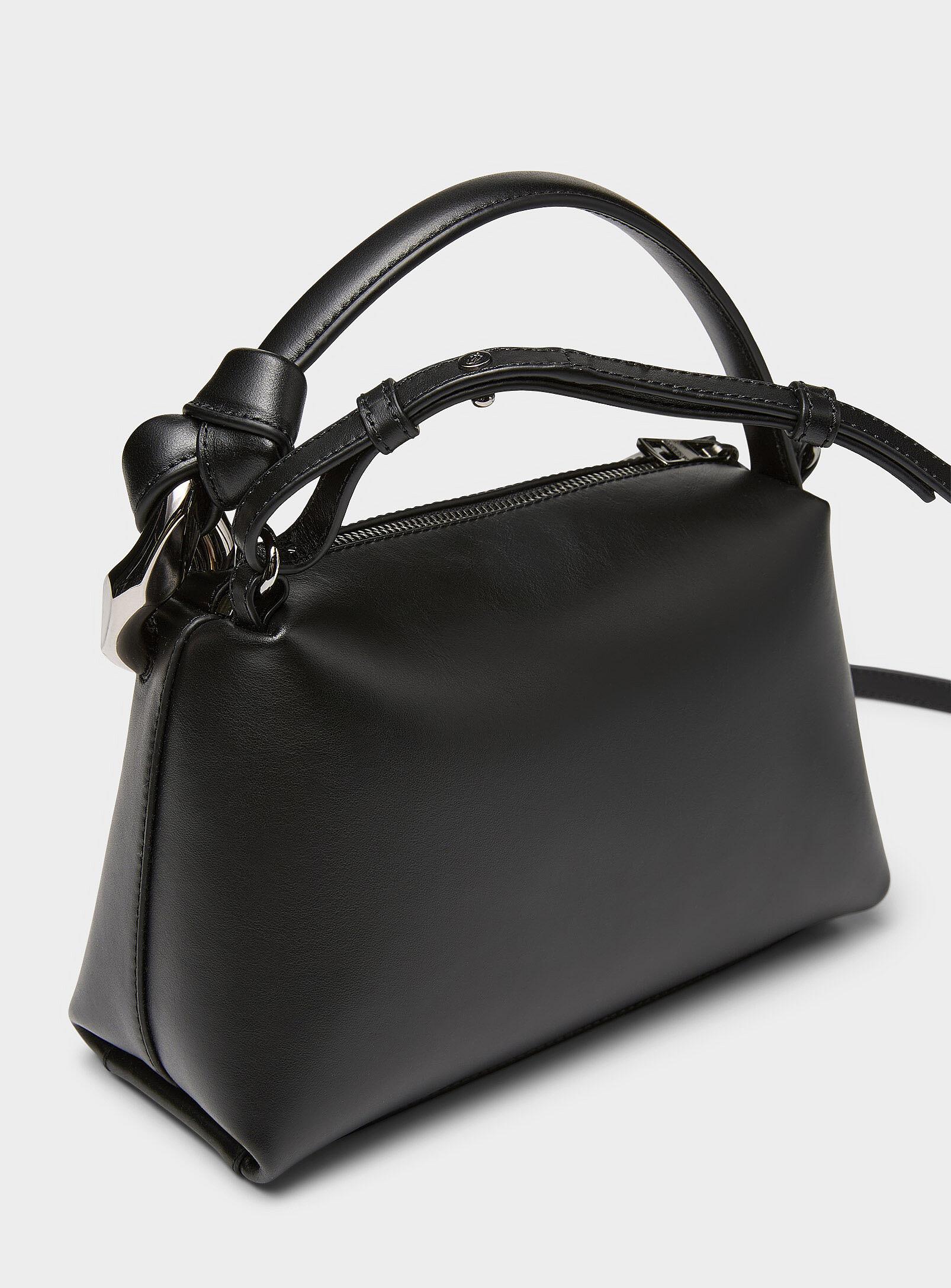 トートバッグ J W ANDERSON Black fabric JWA Puffy handbag JW Anderson Women's Small Puffy Anchor Tote in Black JW Anderson