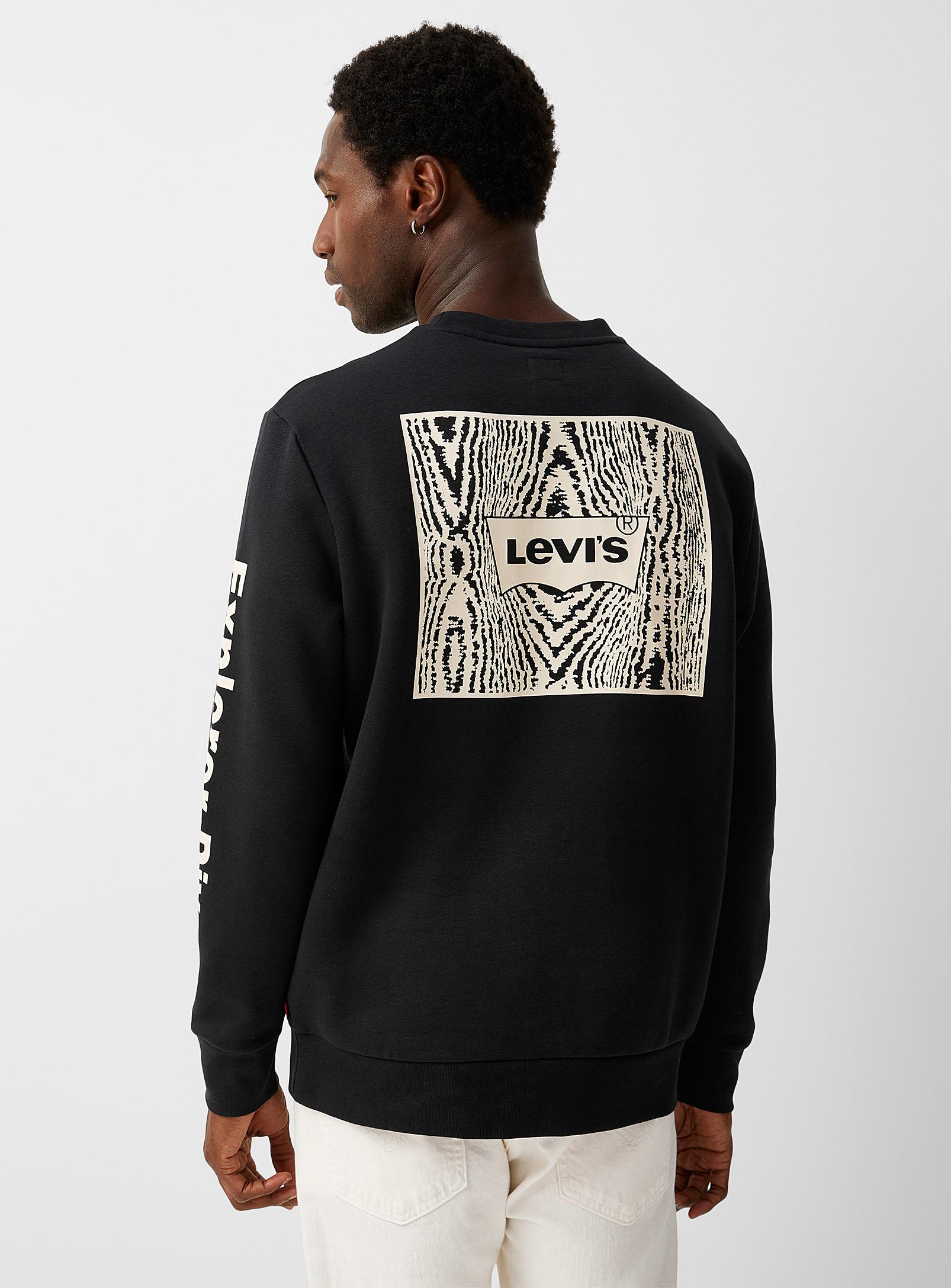 Levi's Explorer Division Sweatshirt in Black for Men | Lyst