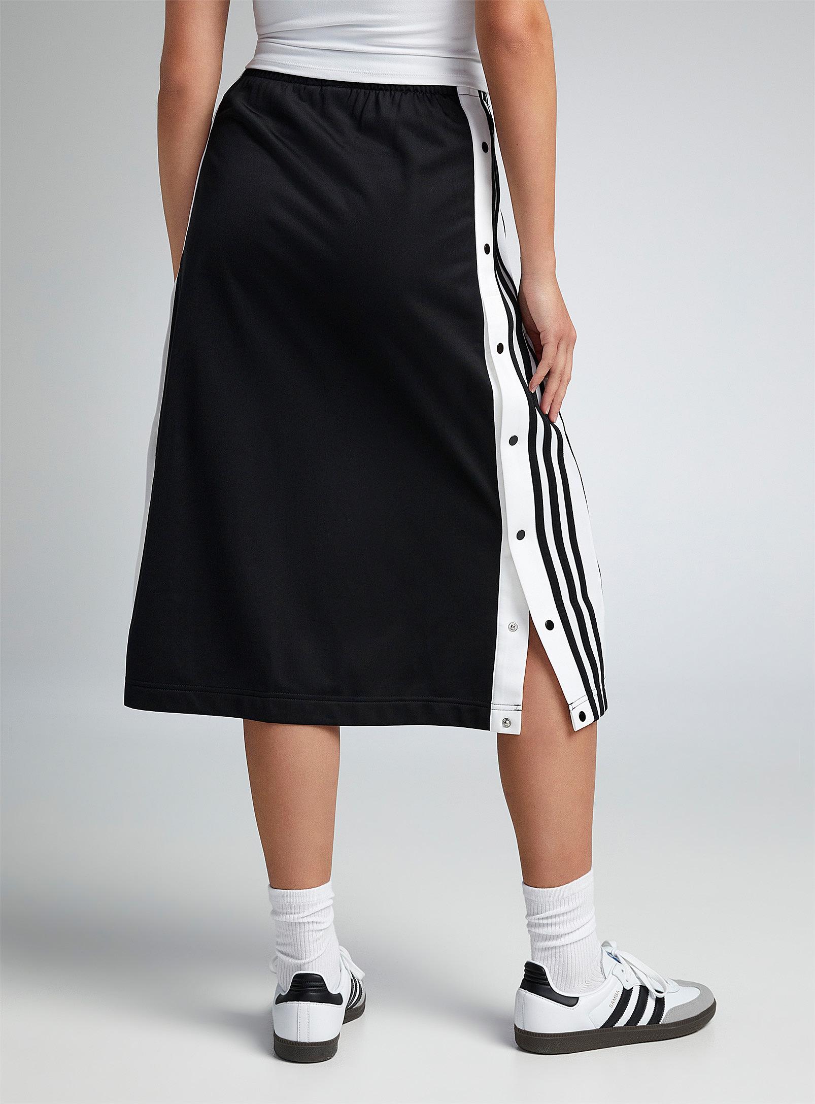 adidas Originals Adibreak Snap Buttons Skirt in Red | Lyst