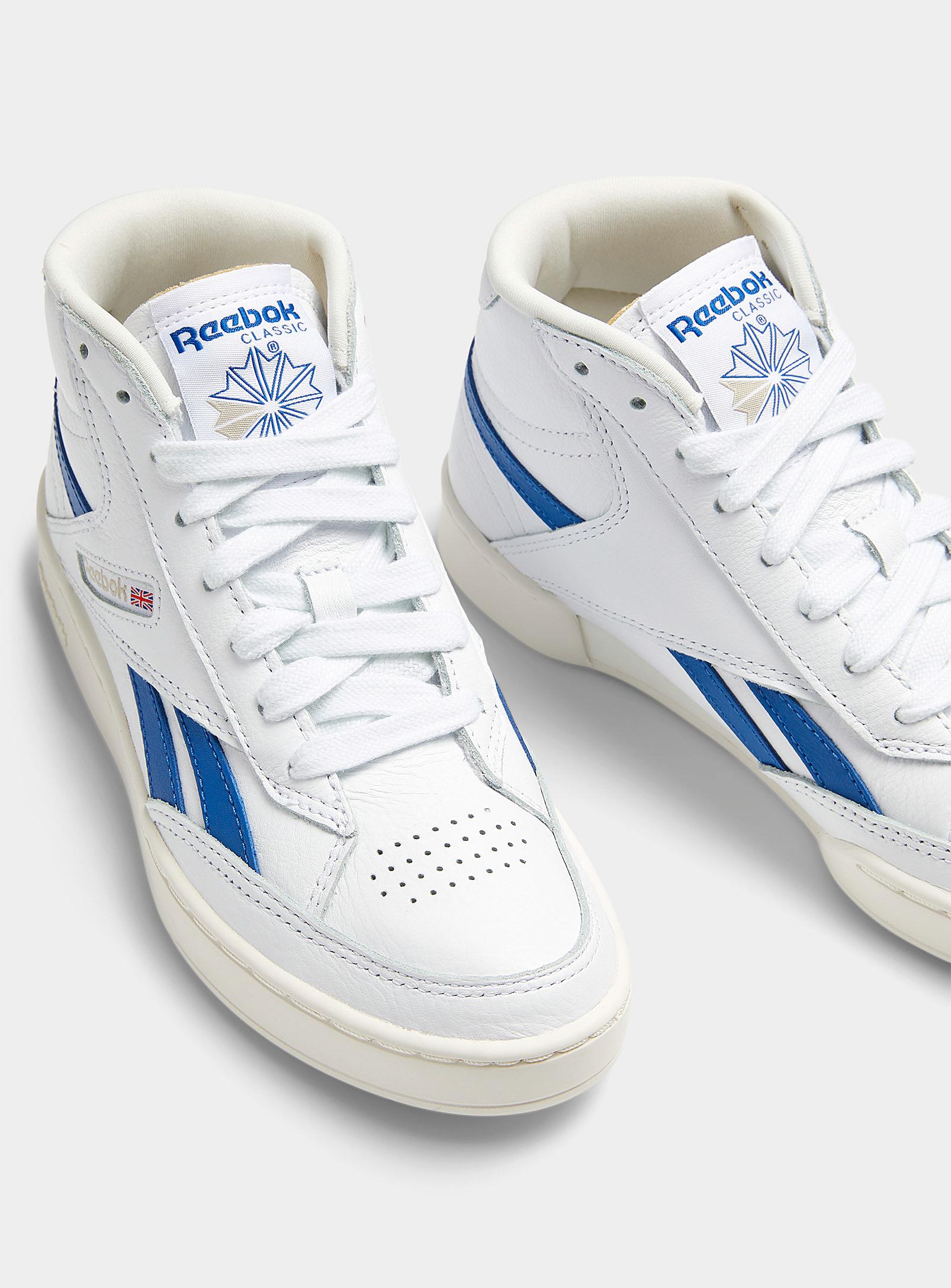 Reebok C 85 Form Hi Sneakers in Blue | Lyst
