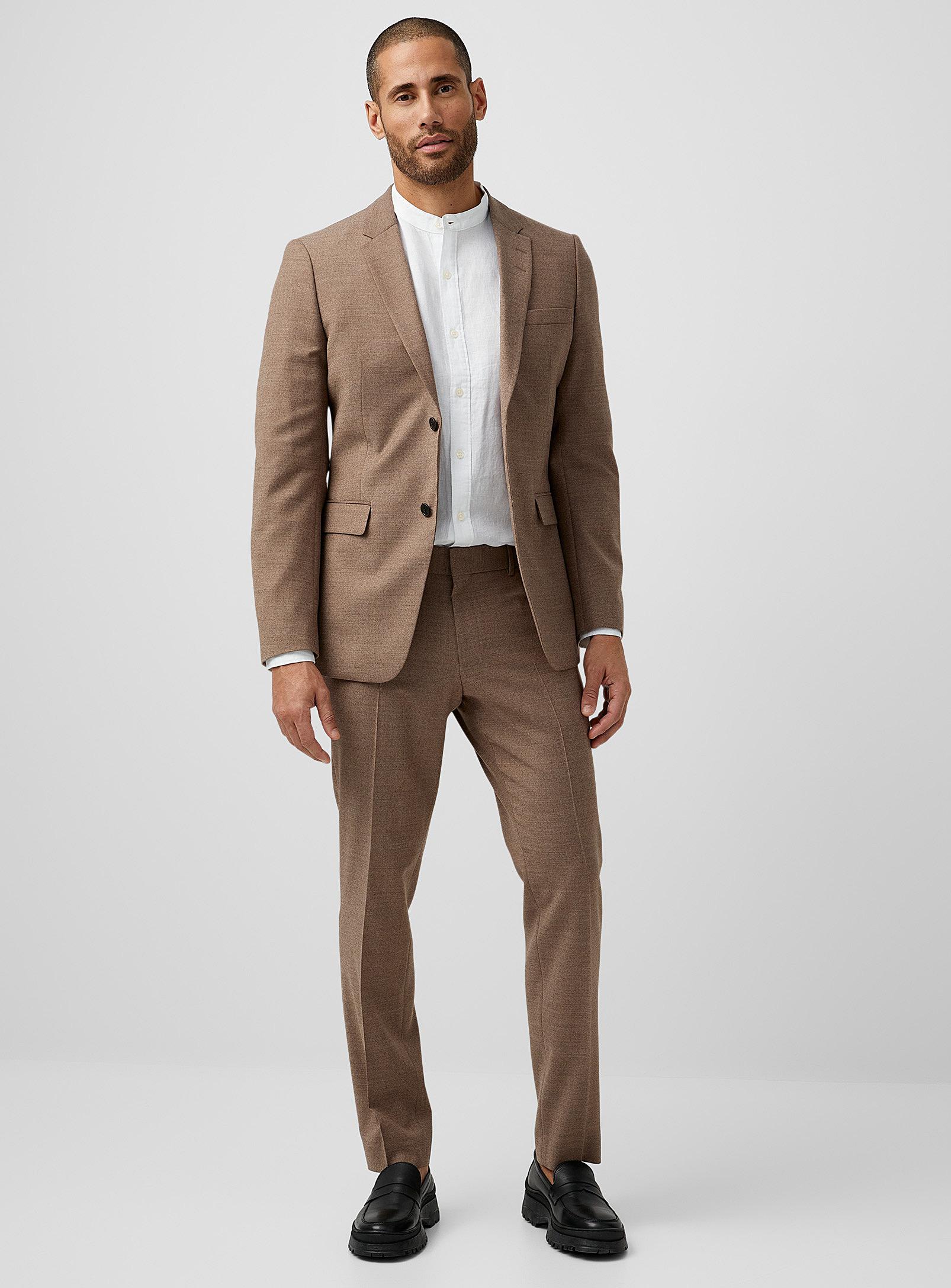 Tiger Of Sweden Jerretts Taupe Suit Slim Fit in Brown for Men | Lyst