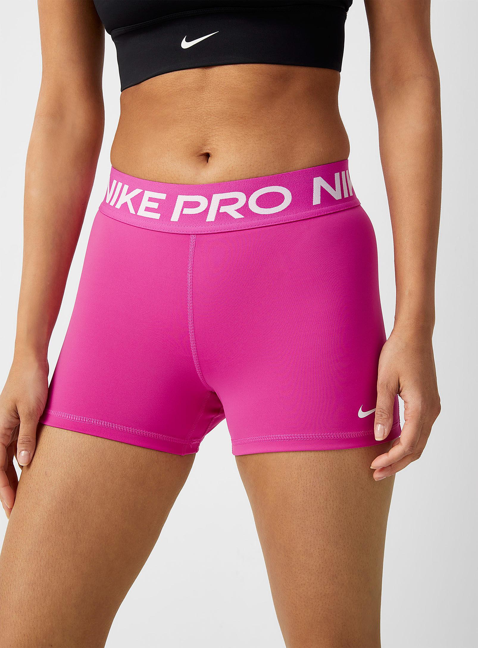 Nike Logo Waist 3 in Pink | Lyst