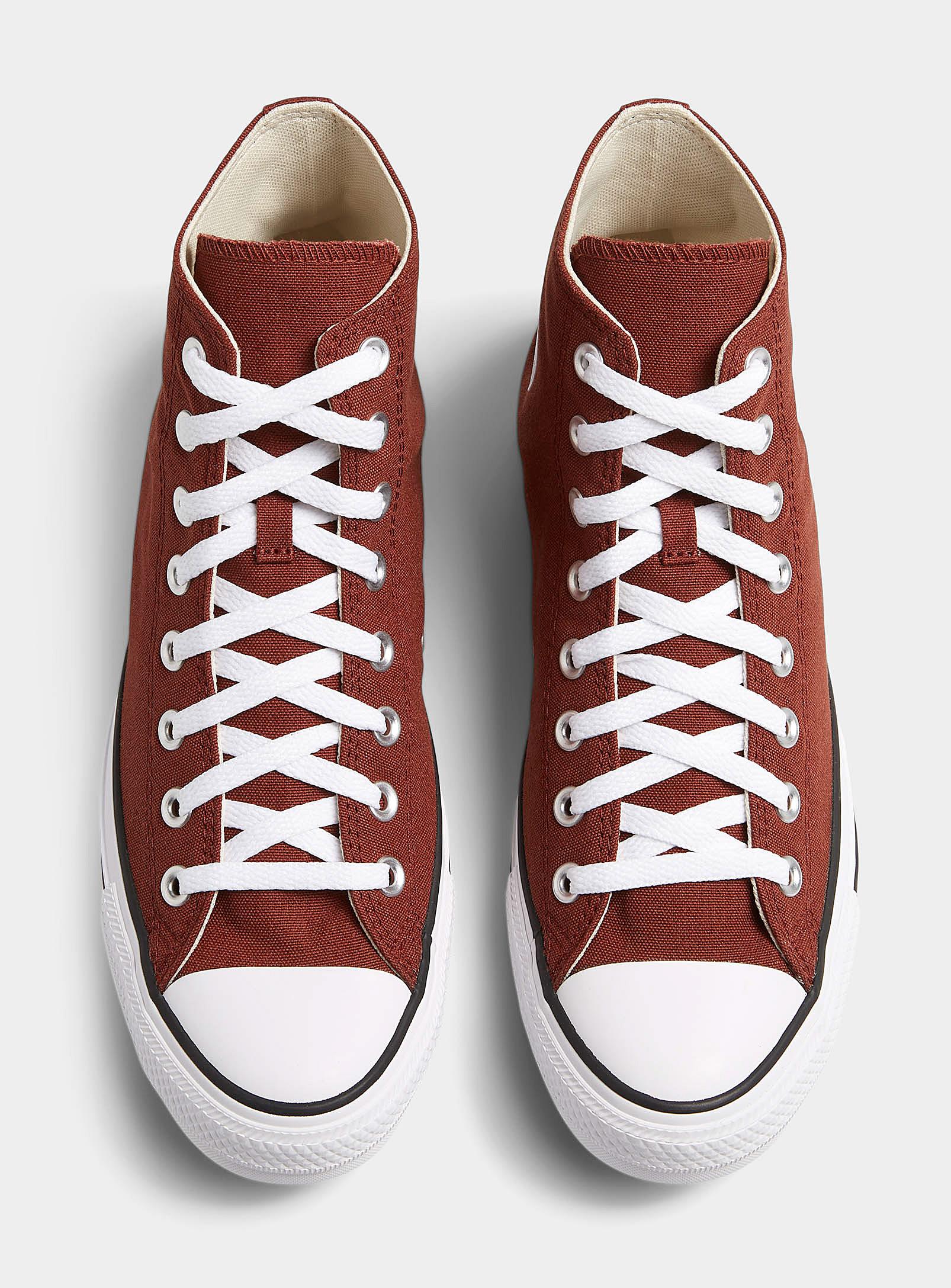Converse Rosewood Chuck Taylor All Star High Top Sneakers Men in Brown for  Men | Lyst