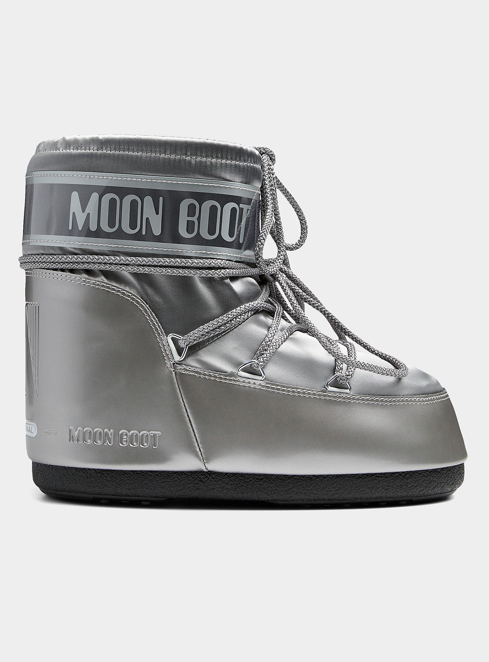 Moon Boot Icon Low Glance Lunar Boots Women in Gray Lyst