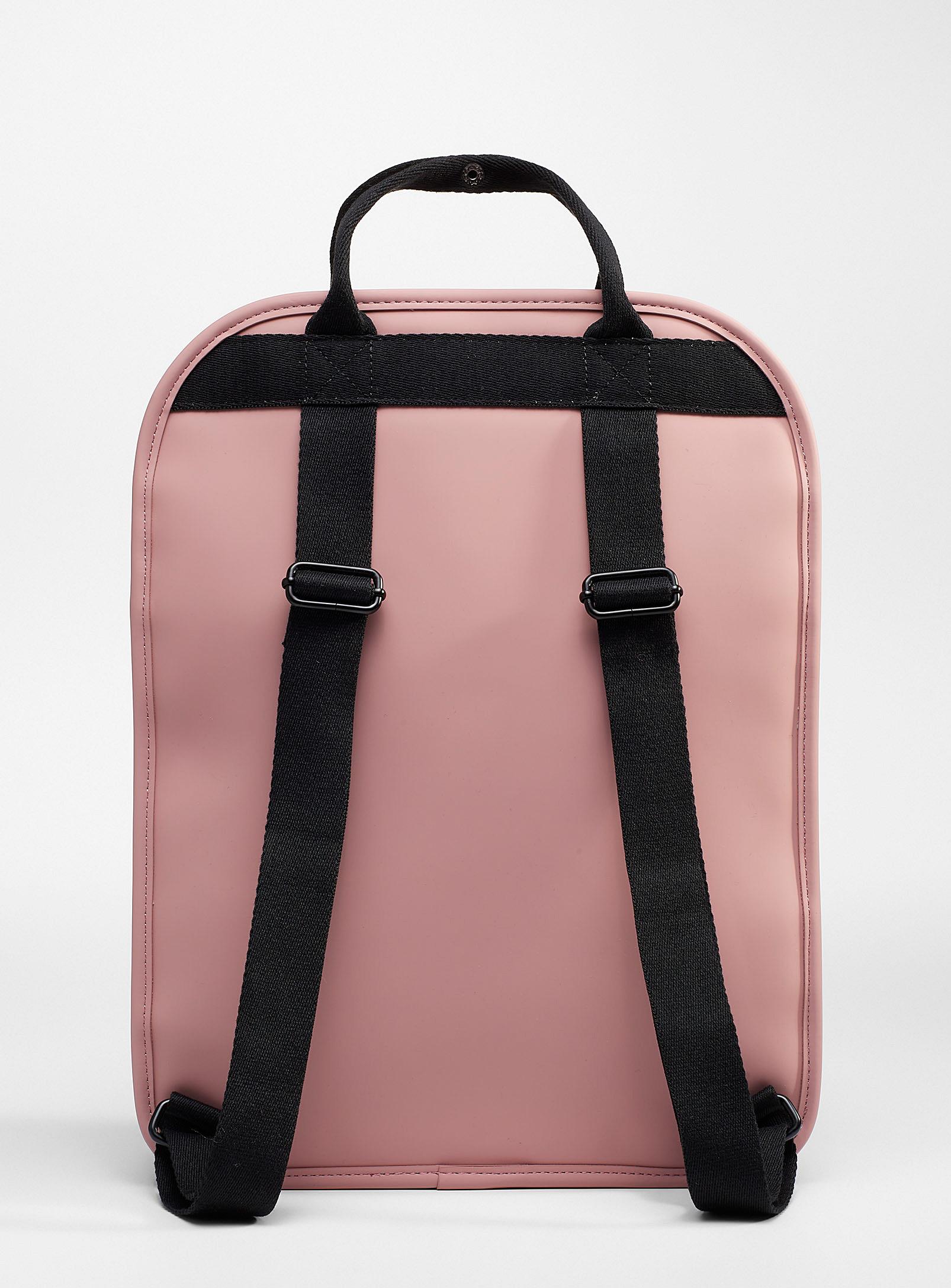 dusky pink backpack