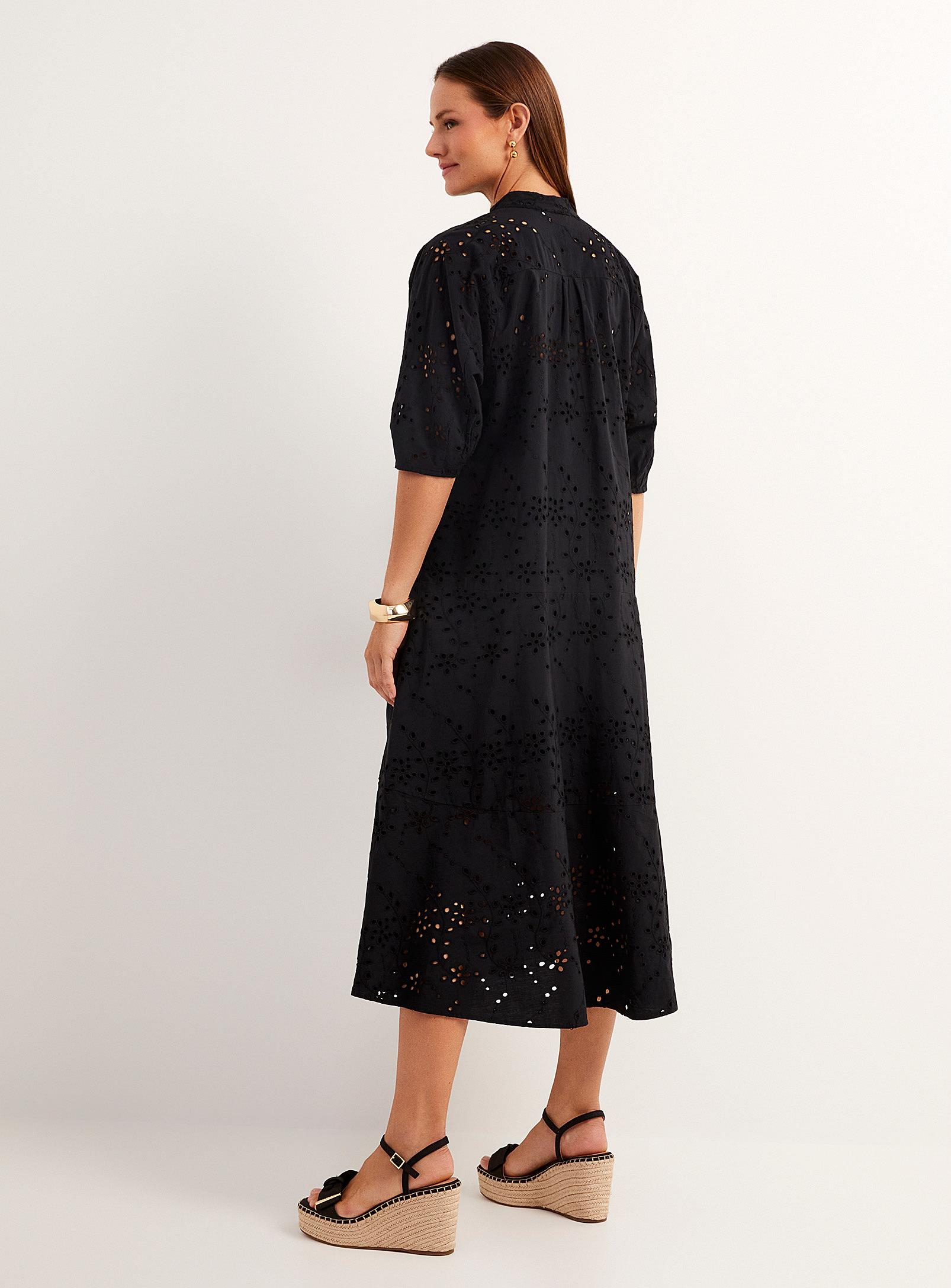 TED BAKERブラックドレス Ted Baker Black/Gold Flamie Jacquard Ballerina Dress sz 0 | eBay