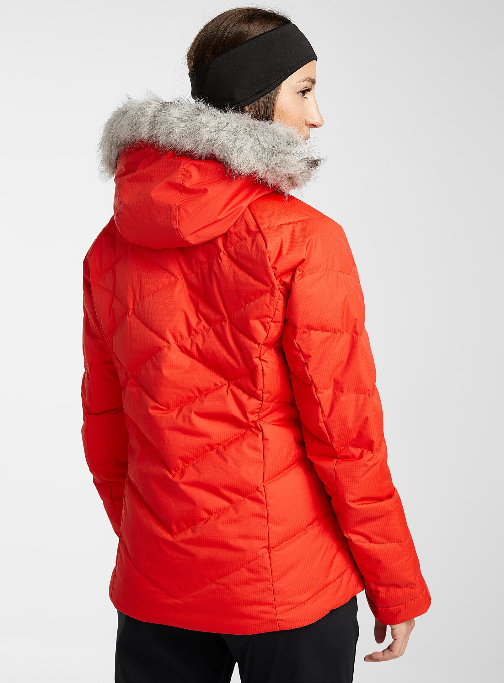 columbia red coat