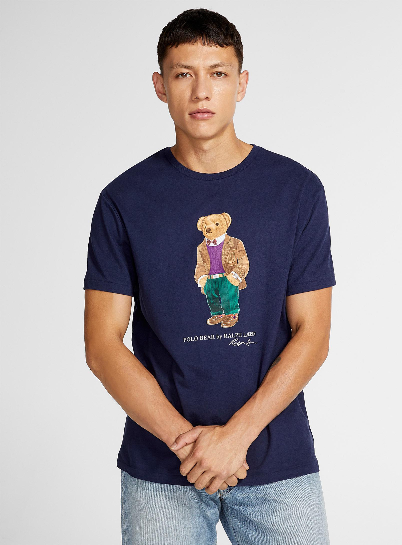 Polo Ralph Lauren Preppy Teddy Bear T in Blue for Men | Lyst