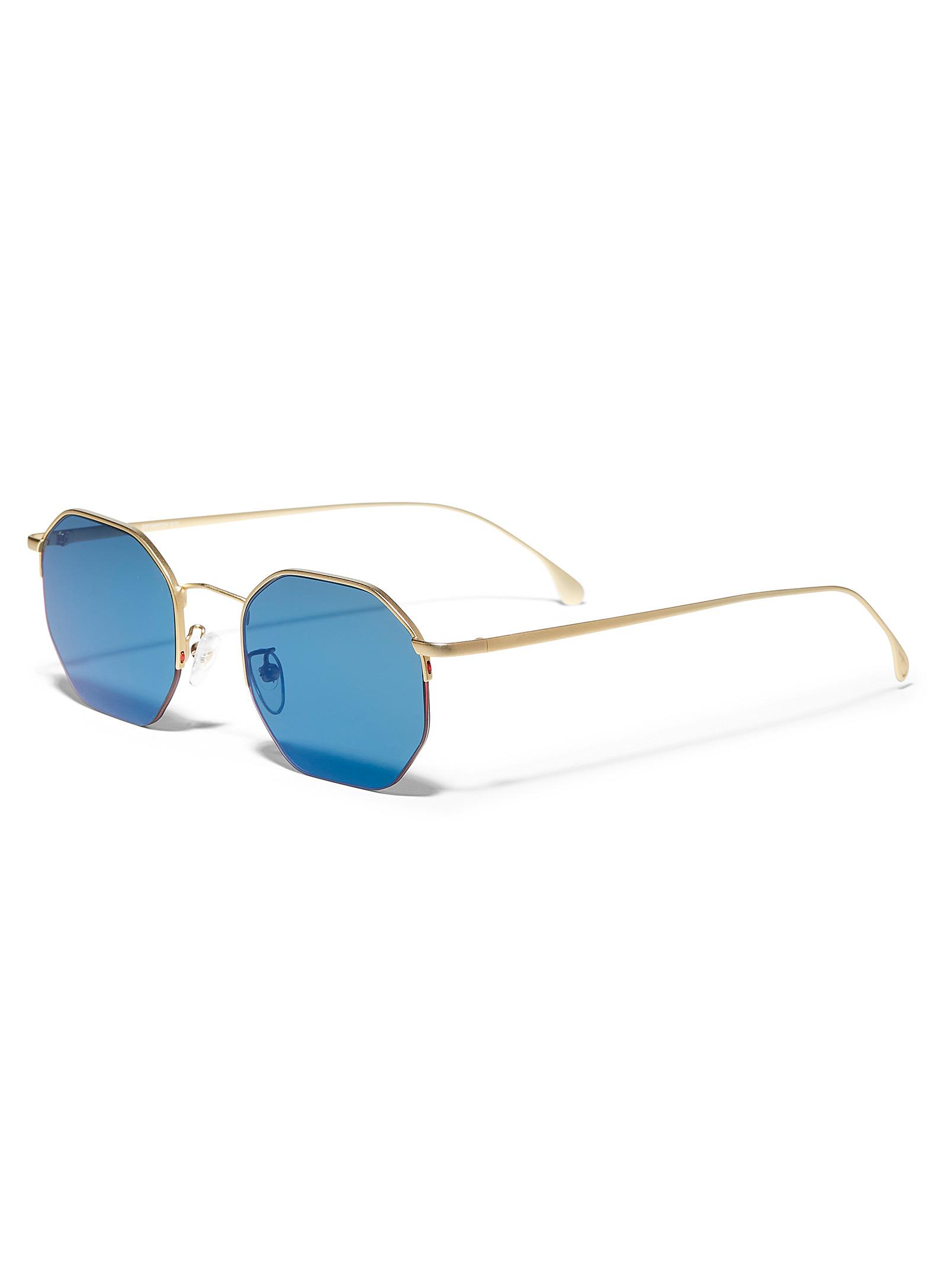 Paul Smith Brompton Octagonal Sunglasses in Blue for Men | Lyst
