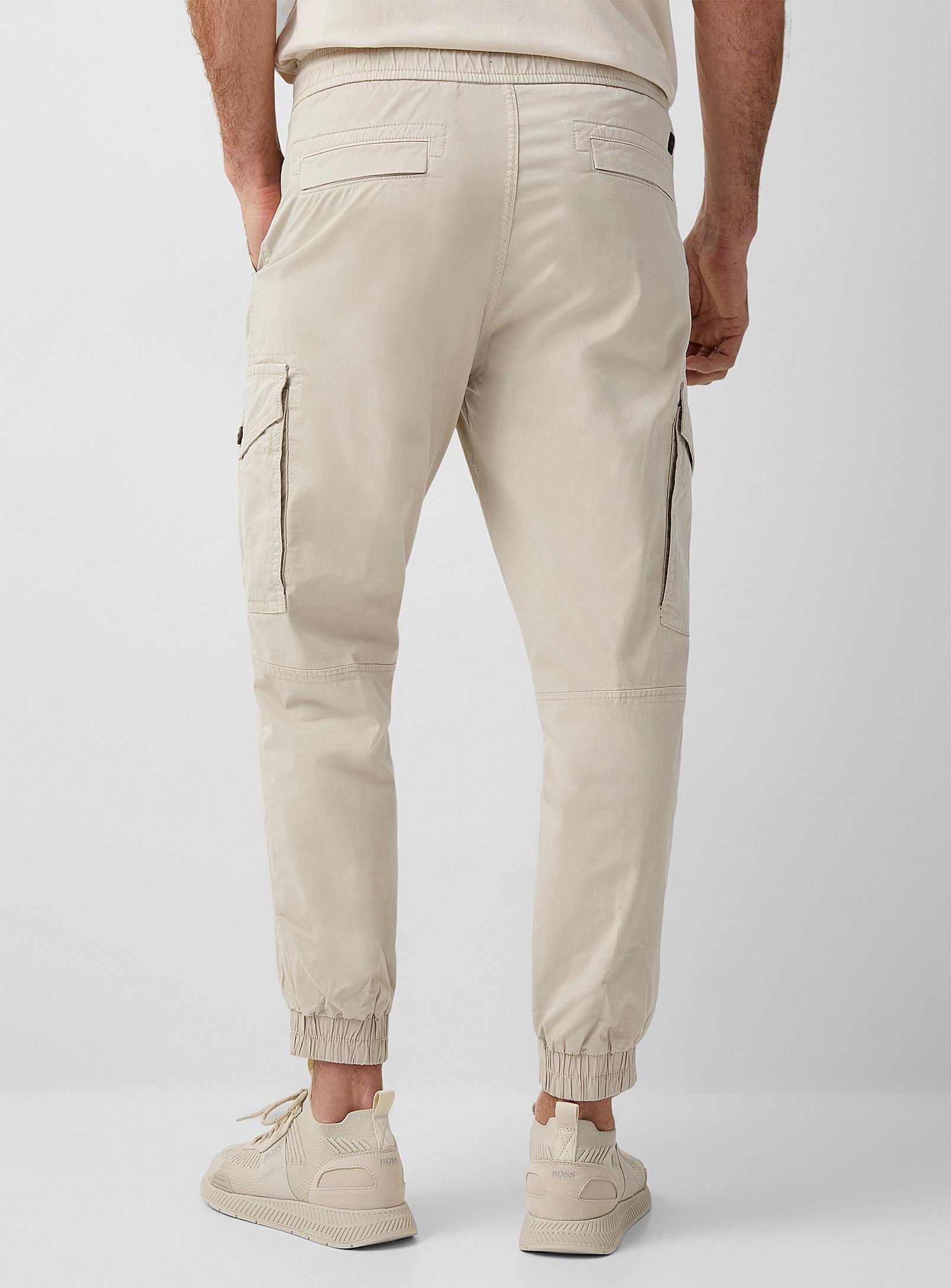HUGO BOSS Cotton Seiland Cargo joggers 