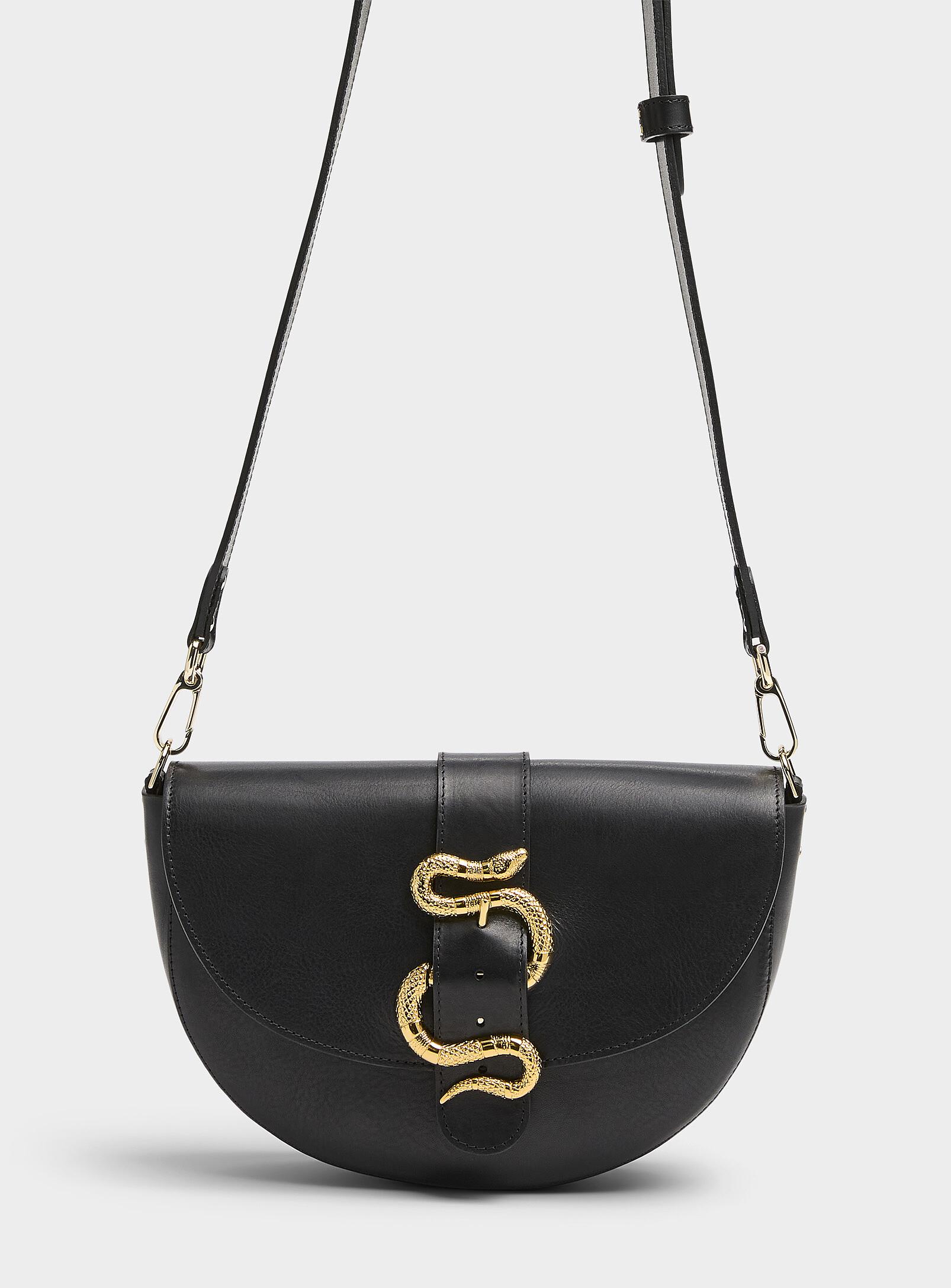 Herbert Frere Soeur La Lili Crispy Bag in Marine and Crispy