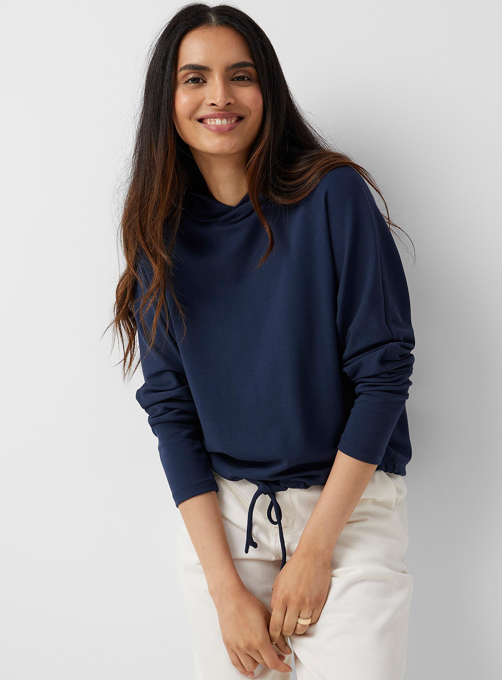Contemporaine Cotton Flowy Hoodie in 