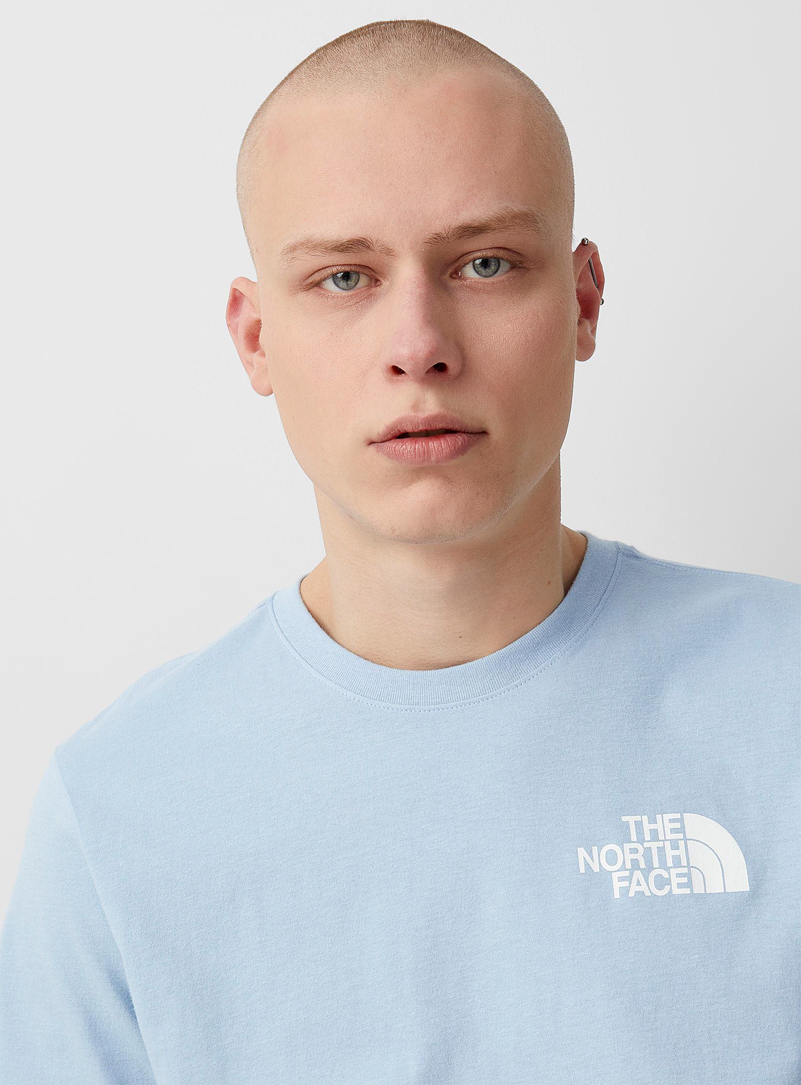 The North Face Cotton Red Box T in Baby Blue (Blue) for Men - Lyst