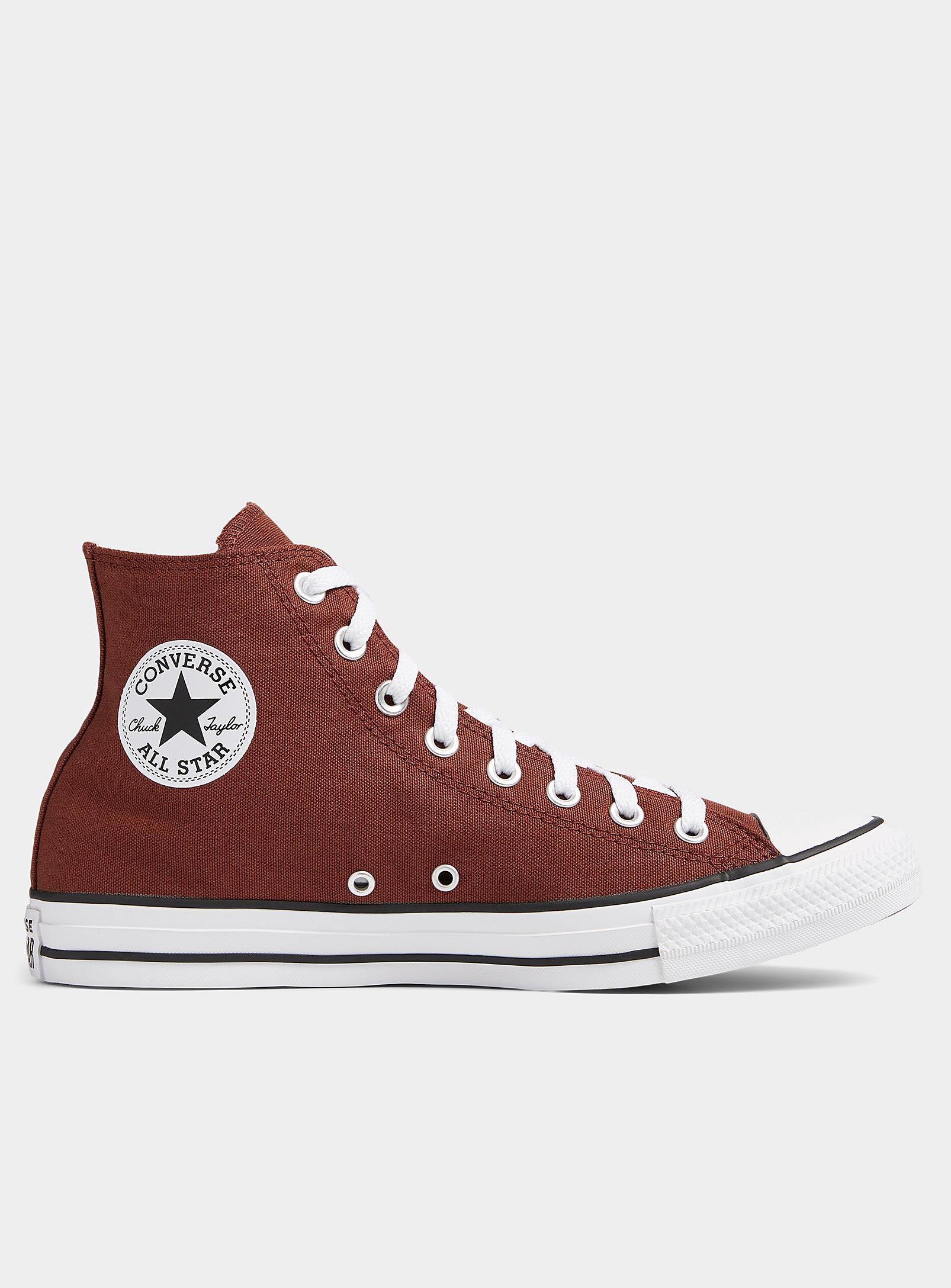 Converse Rosewood Chuck Taylor All High Sneakers Men in Brown for Men | Lyst
