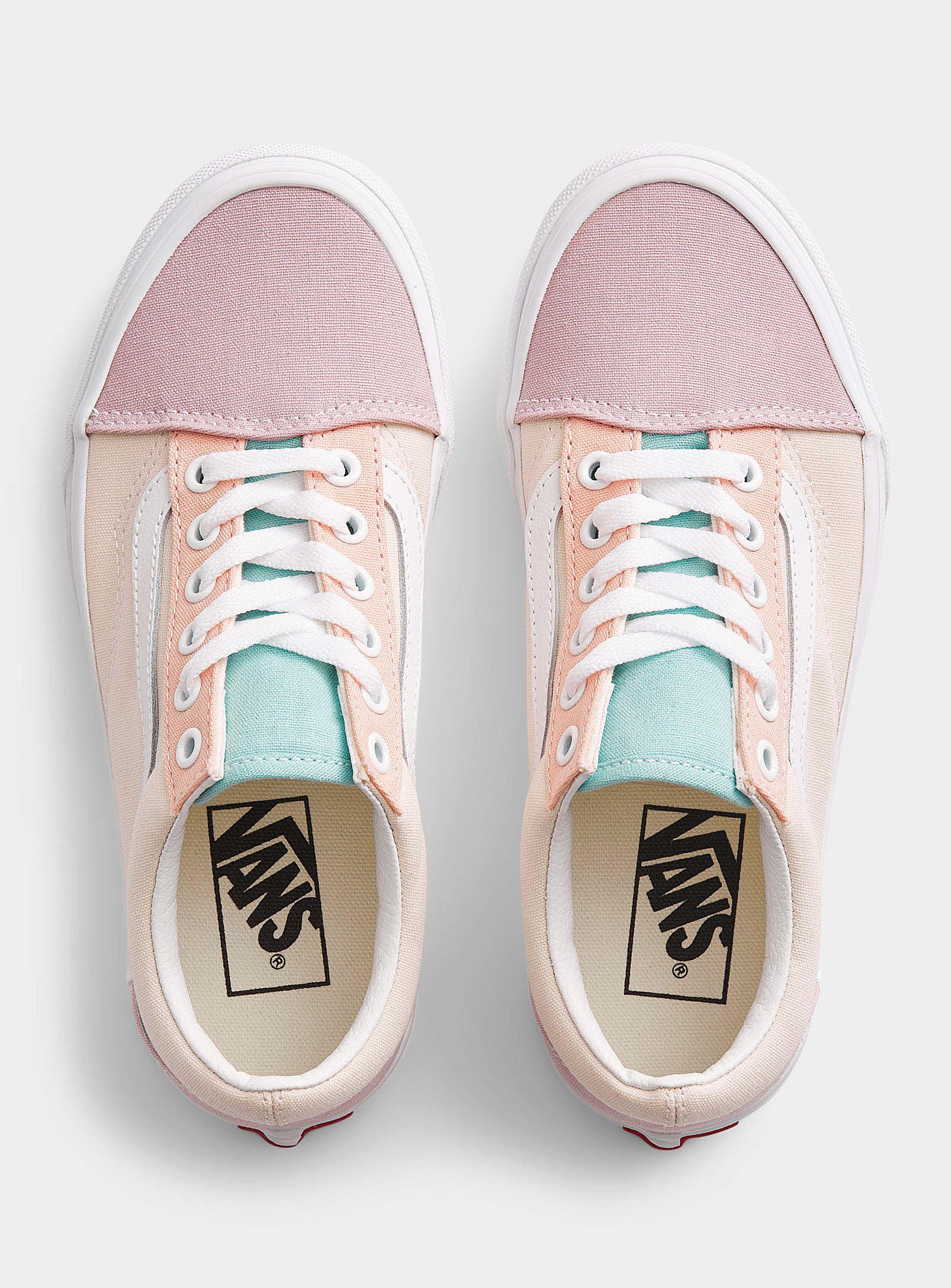 Vans Old Skool Sneakers In Pastel Color Block | lupon.gov.ph