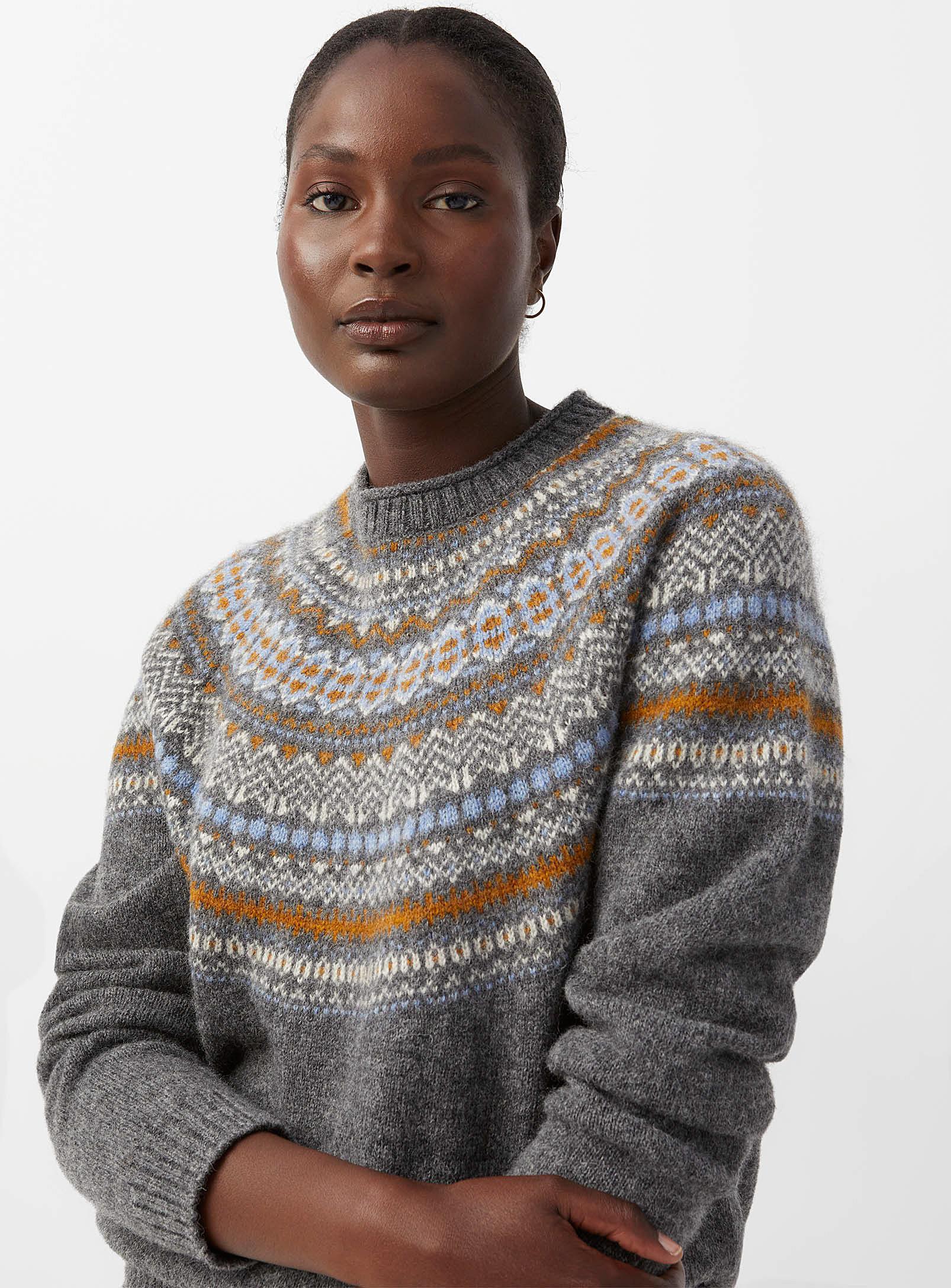 Shetland wool deals sweater womens