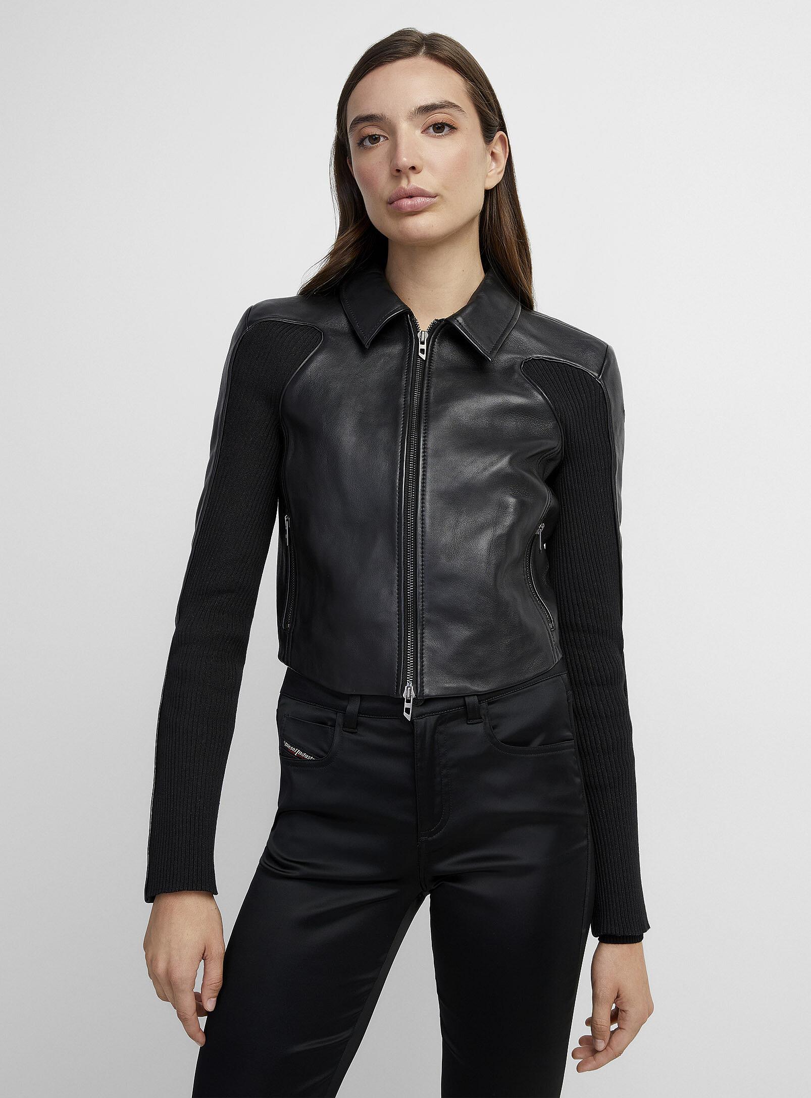 DIESEL Leather jackets for Women Online Sale up to 62 off Lyst