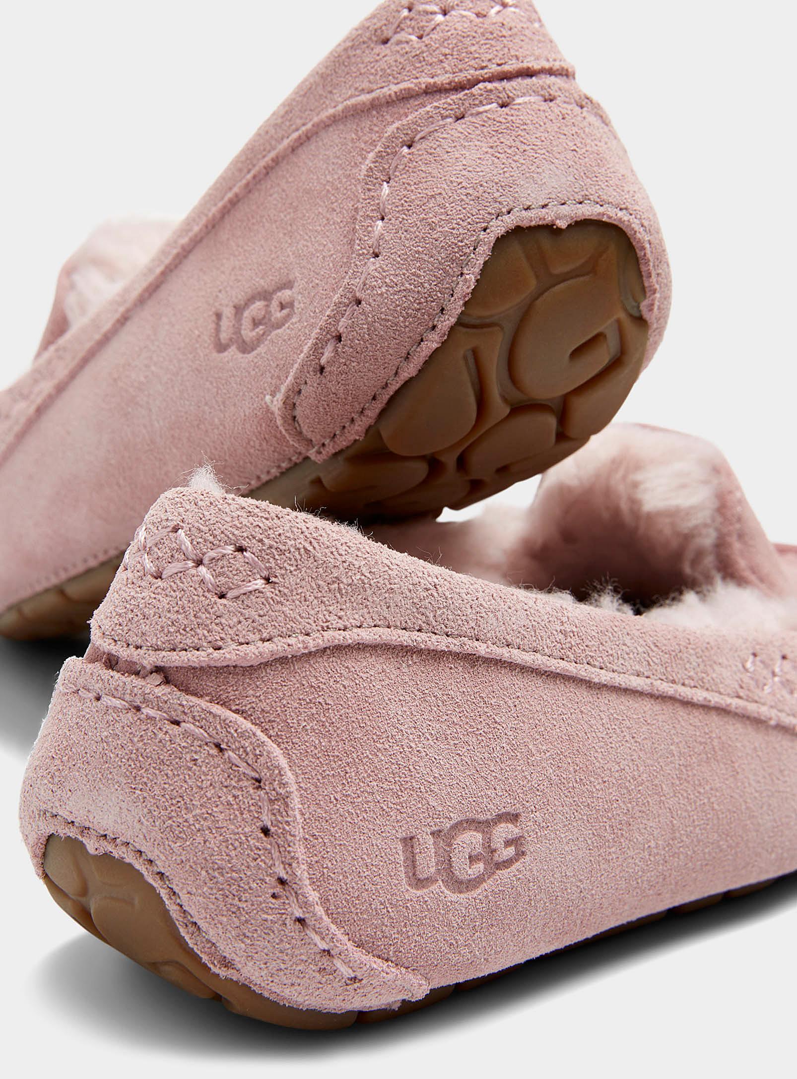 UGG Ansley Moccasin Slippers in Pink | Lyst