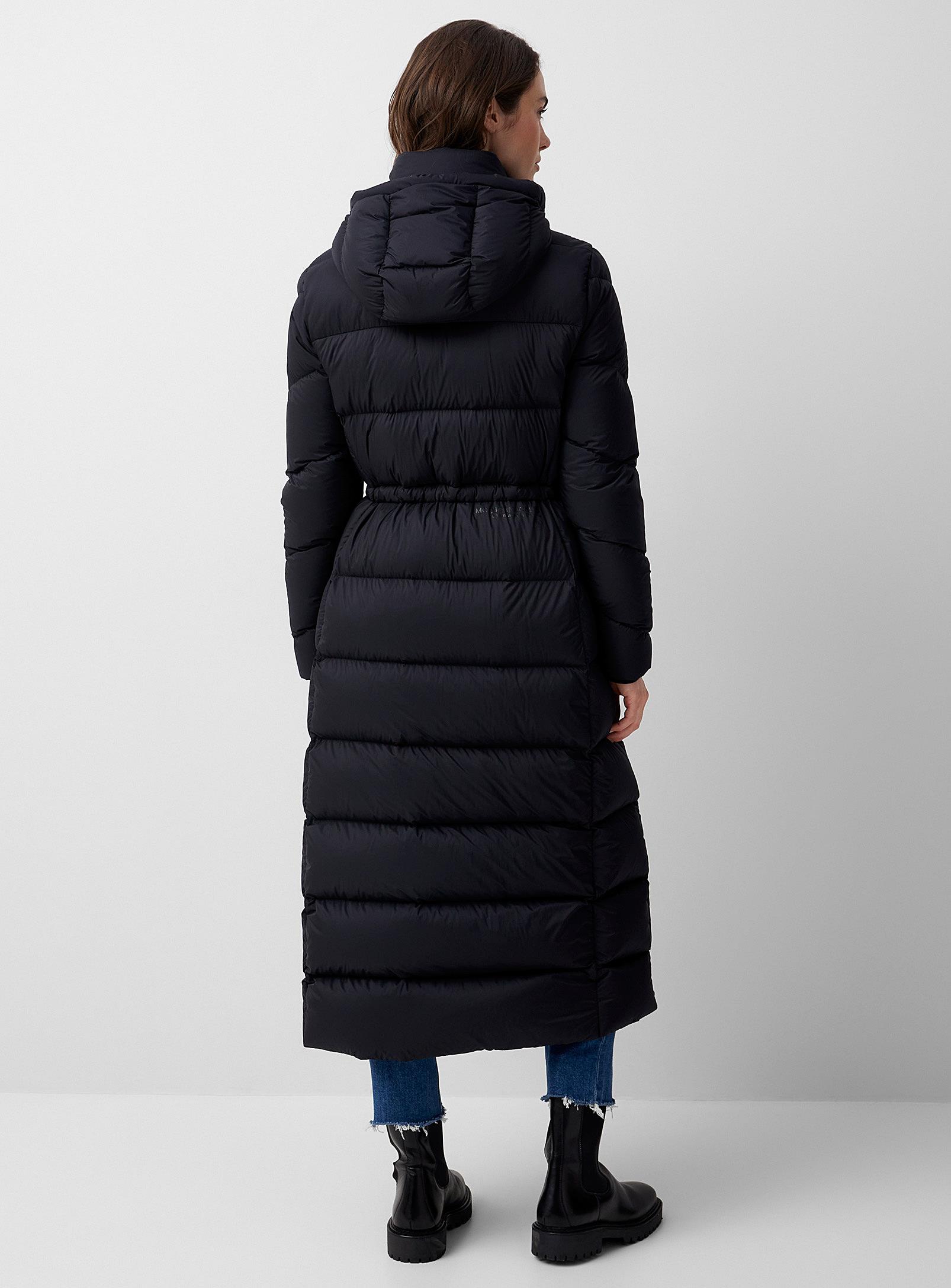 Moose Knuckles Bella Cote Maxi Quilted Maxi Parka in Blue | Lyst