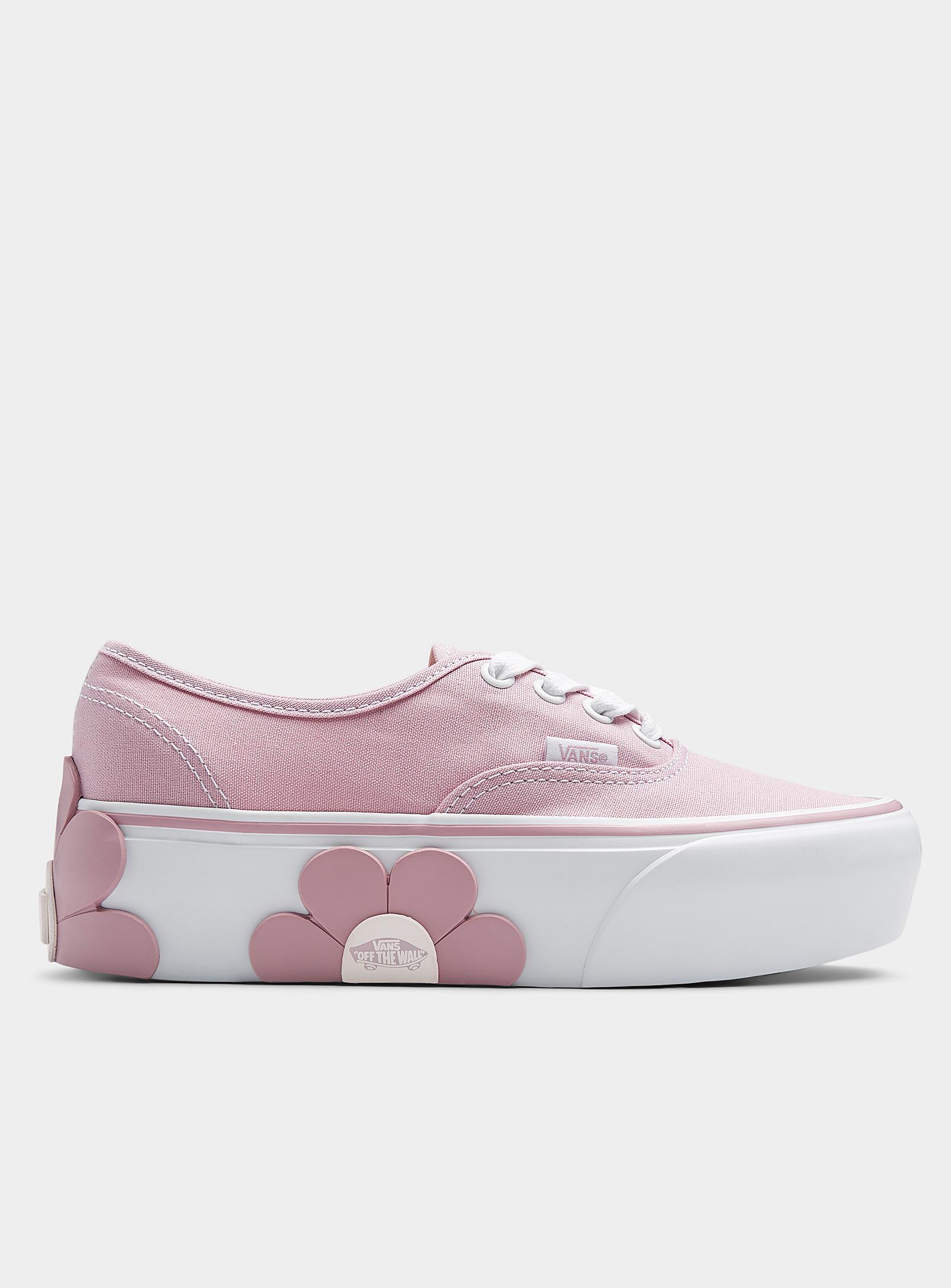 Vans Authentic Stackform Giant Flowers Platform Sneakers Women in ...