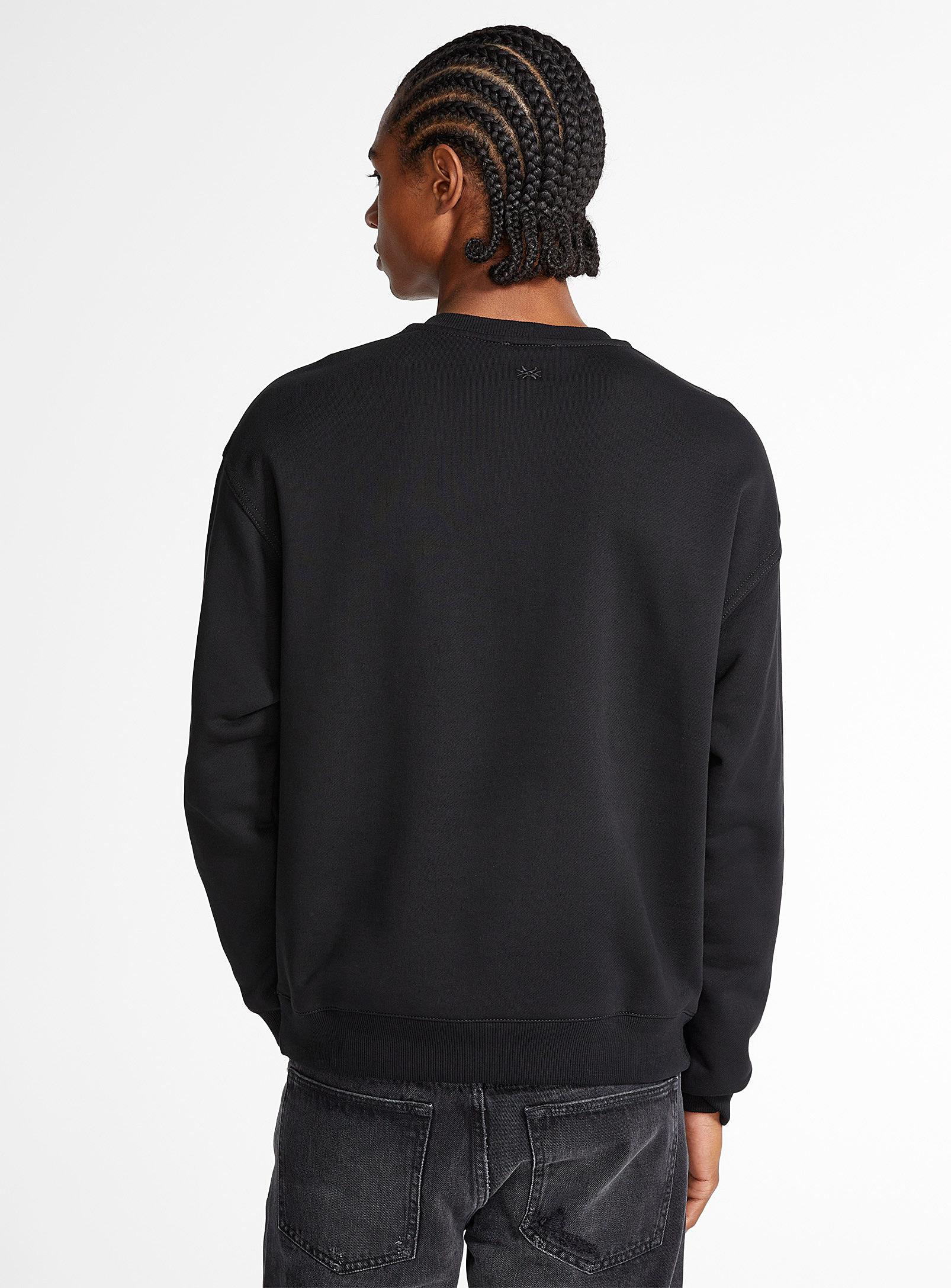 Benetton black sweatshirt new arrivals