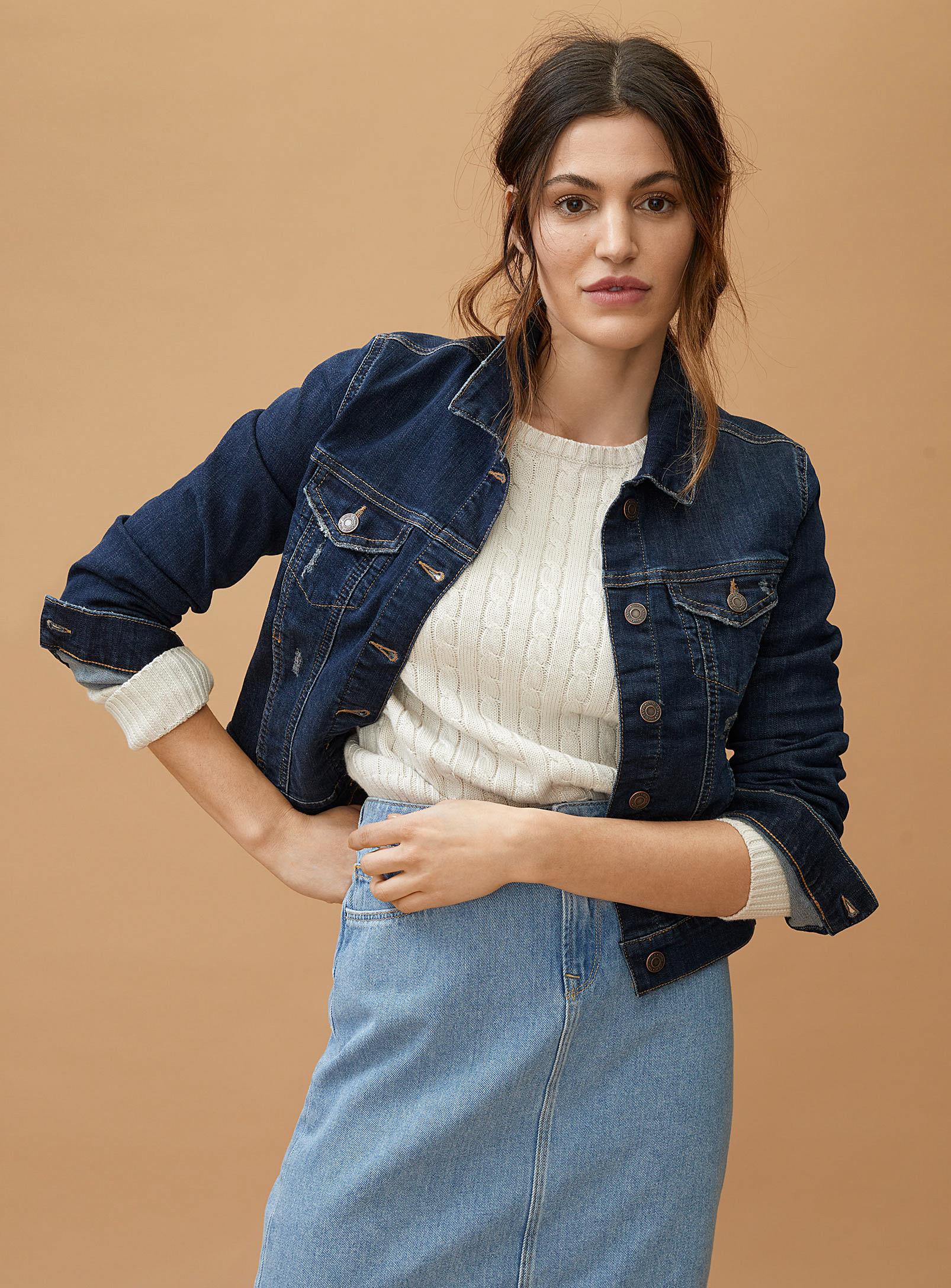 mavi samantha denim jacket
