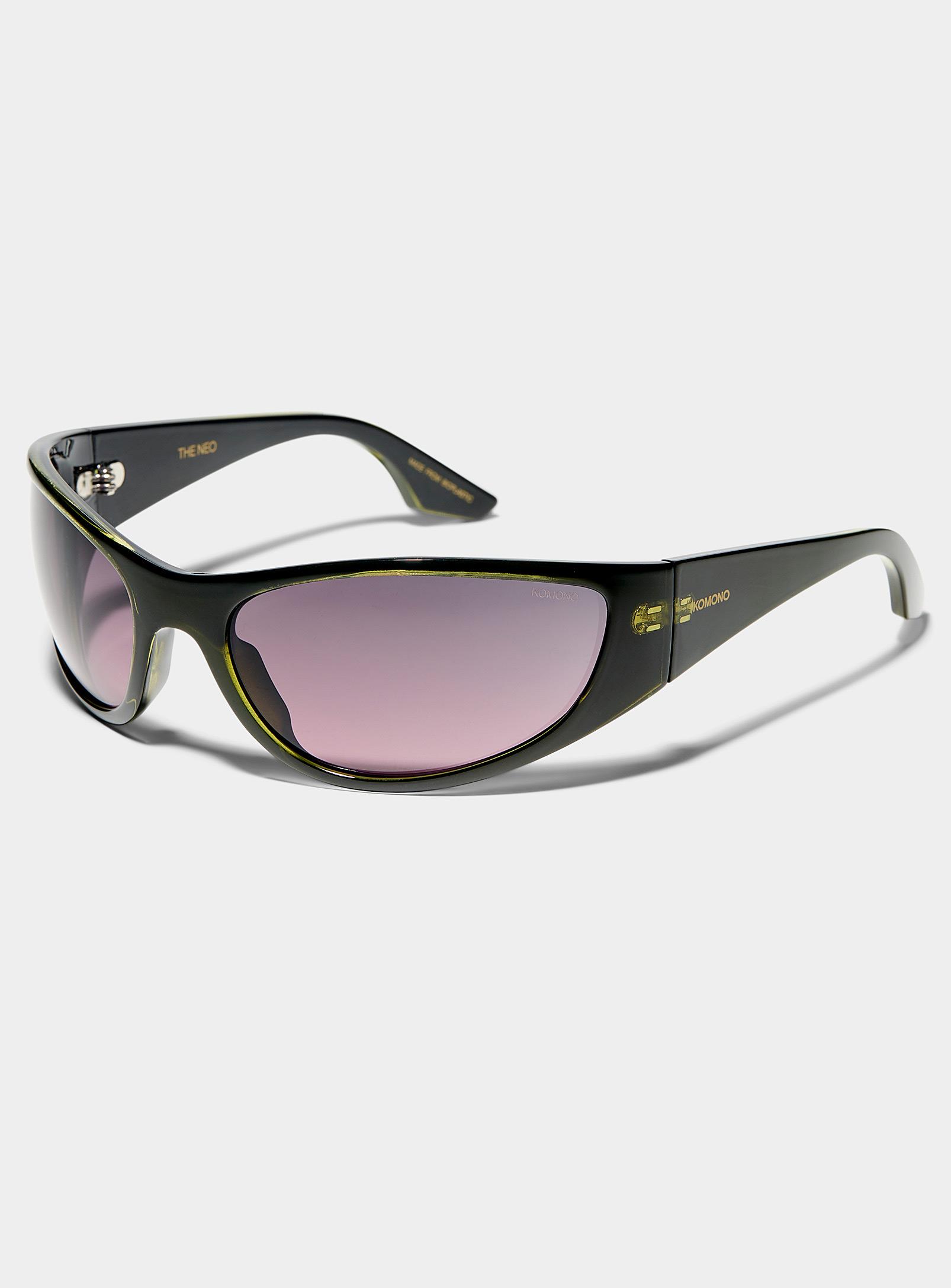 Komono Neo Sports Sunglasses in Brown | Lyst