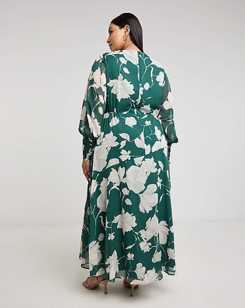 slim fit dress slacks Rent Simply Be Joanna Hope Deep Green Sequin Maxi Dress