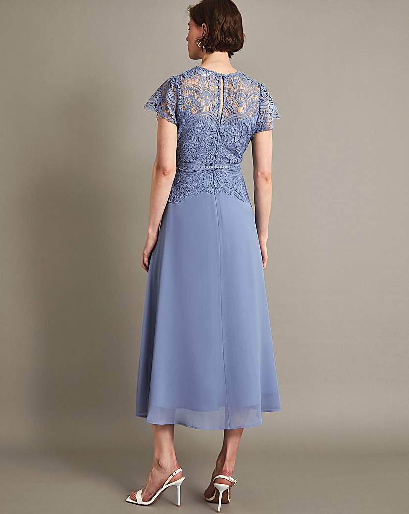 Monsoon Monica Lace Midi Dress in Blue | Lyst UK Monsoon Monica Lace Midi Dress in Blue | Lyst UK