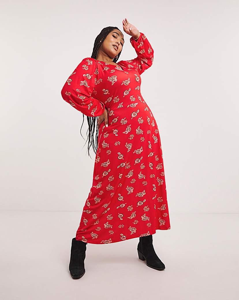 light brown dress pants women's Roses Are Red Cotton Shirt Dress | Joe Browns main image 1