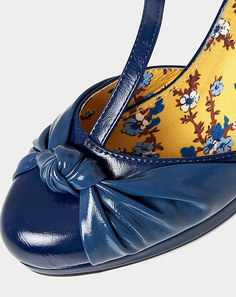 Joe Browns T Bar Court Shoes D Fit in Blue Lyst UK