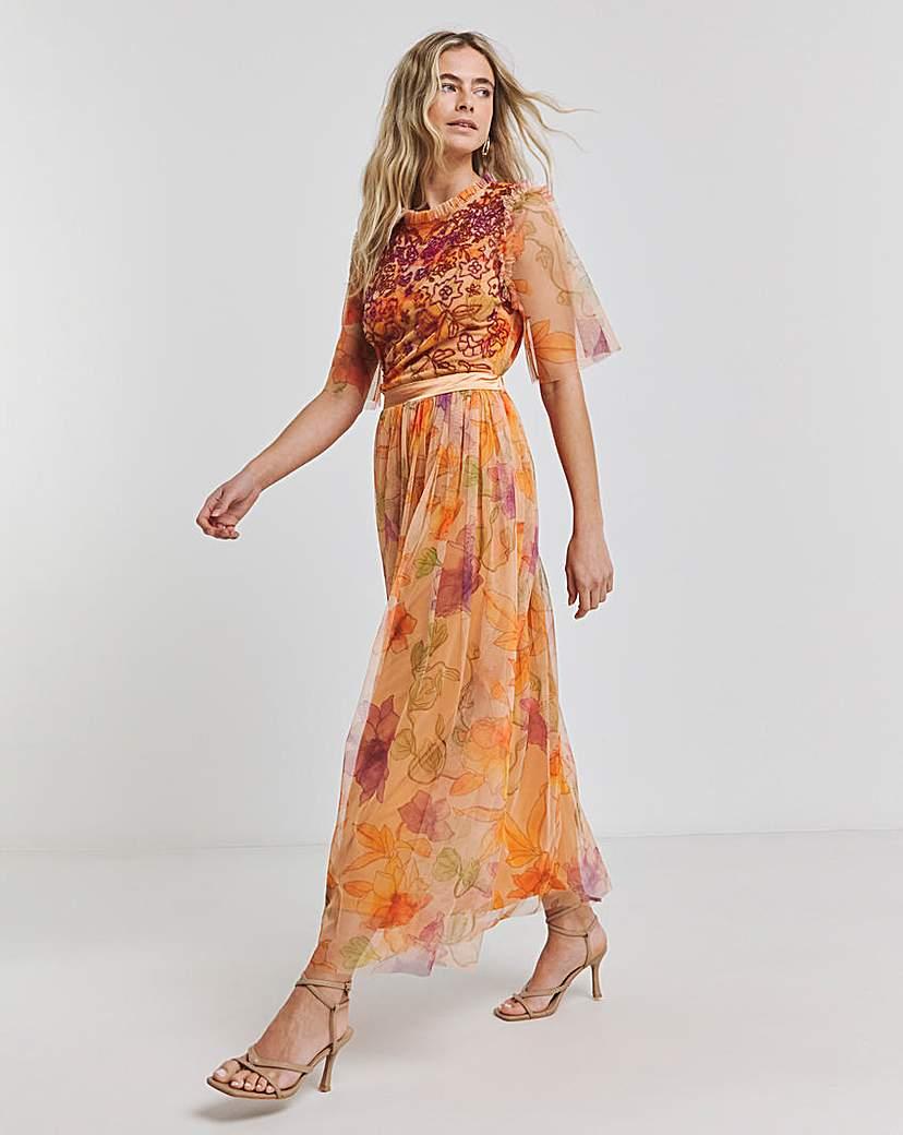 joanna hope prom dress Womens Joanna Hope White Printed Cotton Prom Dress US 12