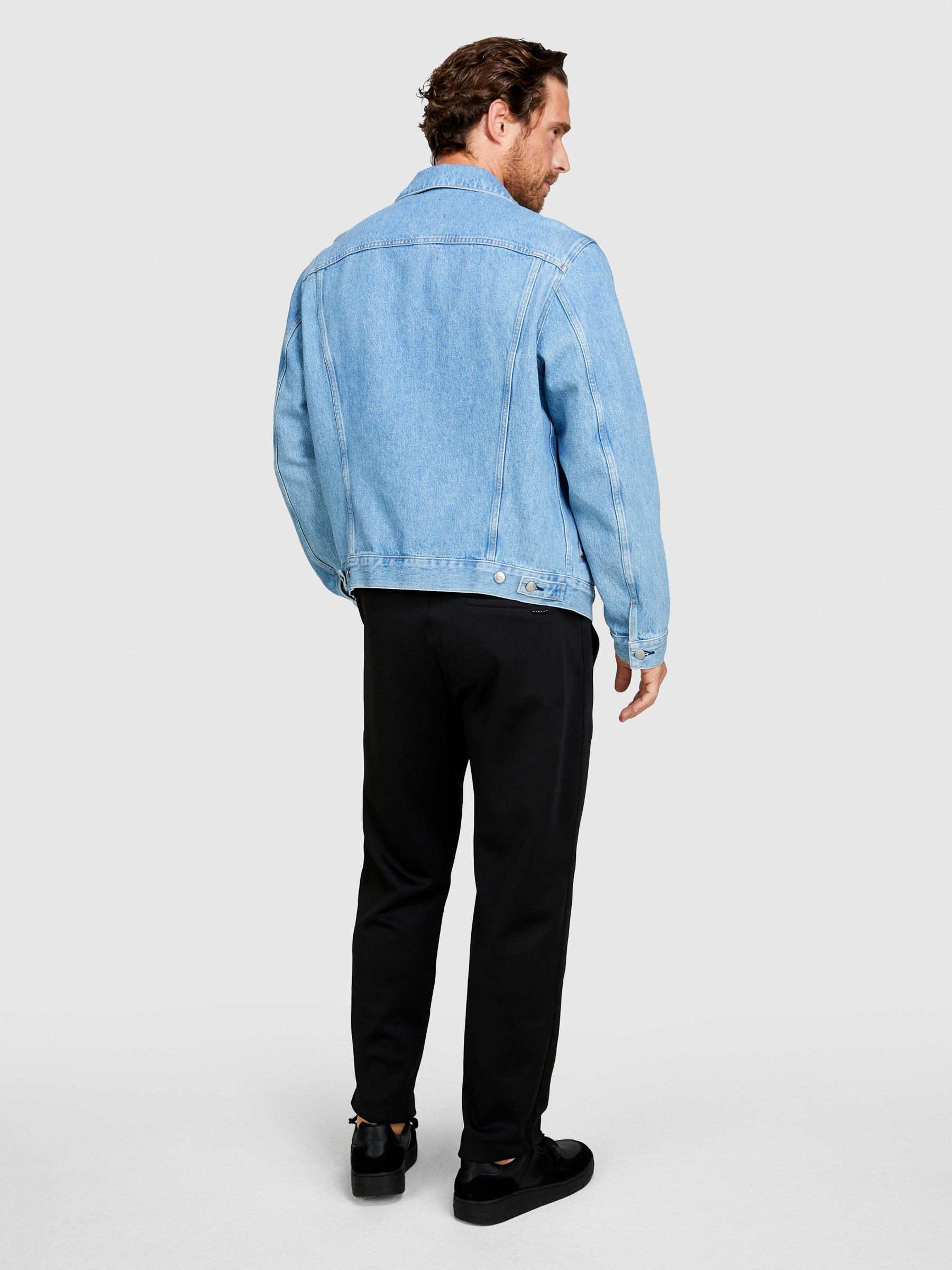 Sisley Slim-fit-jeansjacke in Blau für Herren | Lyst DE