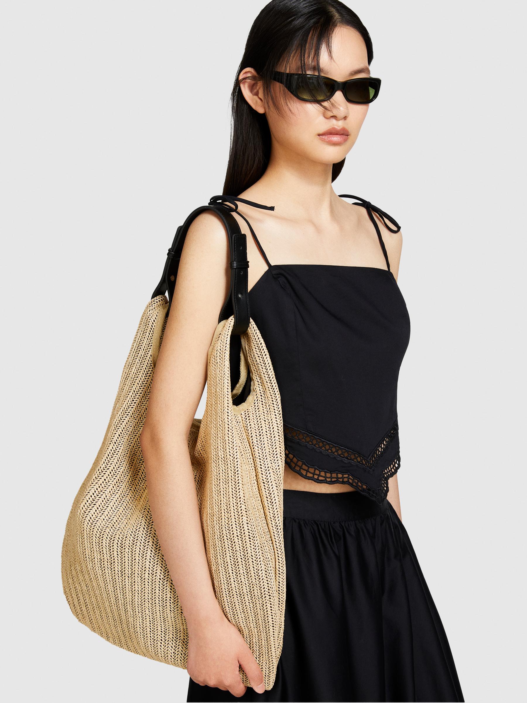 Sisley Straw Tote Bag in Natural Lyst UK